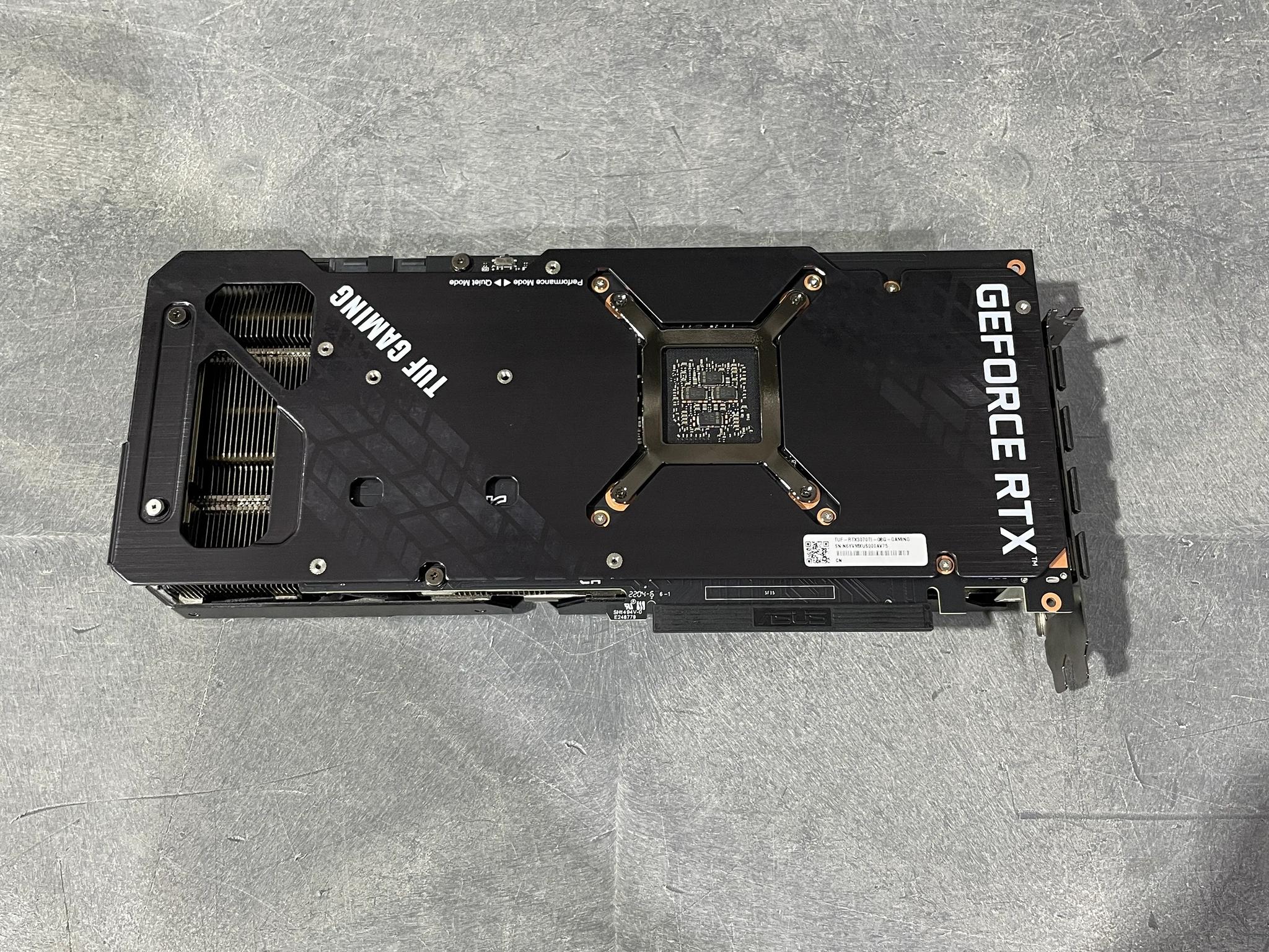 Asus RTX 3070 Ti TUF OC - PN#TUF-RTX3070TI-O8G-GAMING