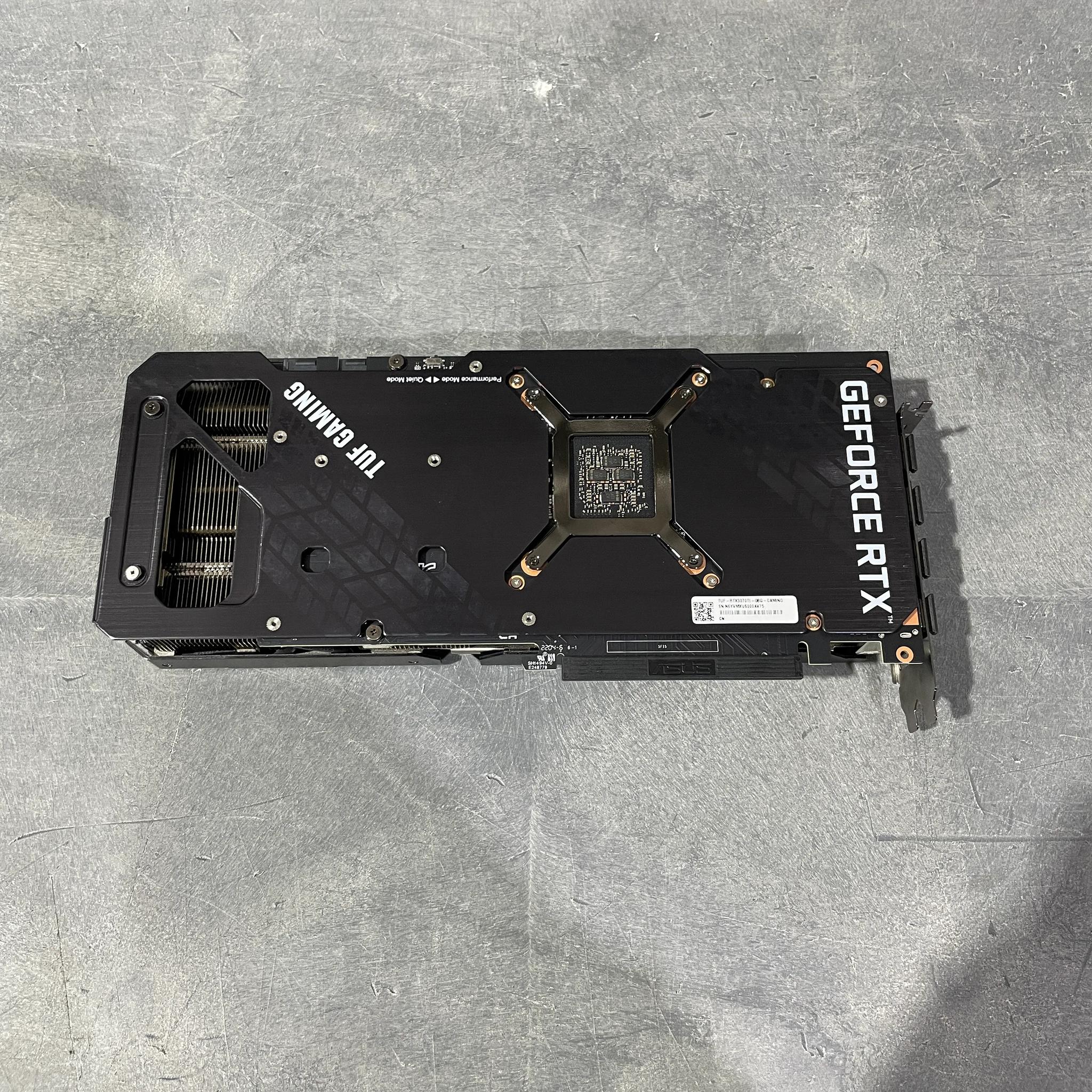 Asus RTX 3070 Ti TUF OC - PN#TUF-RTX3070TI-O8G-GAMING