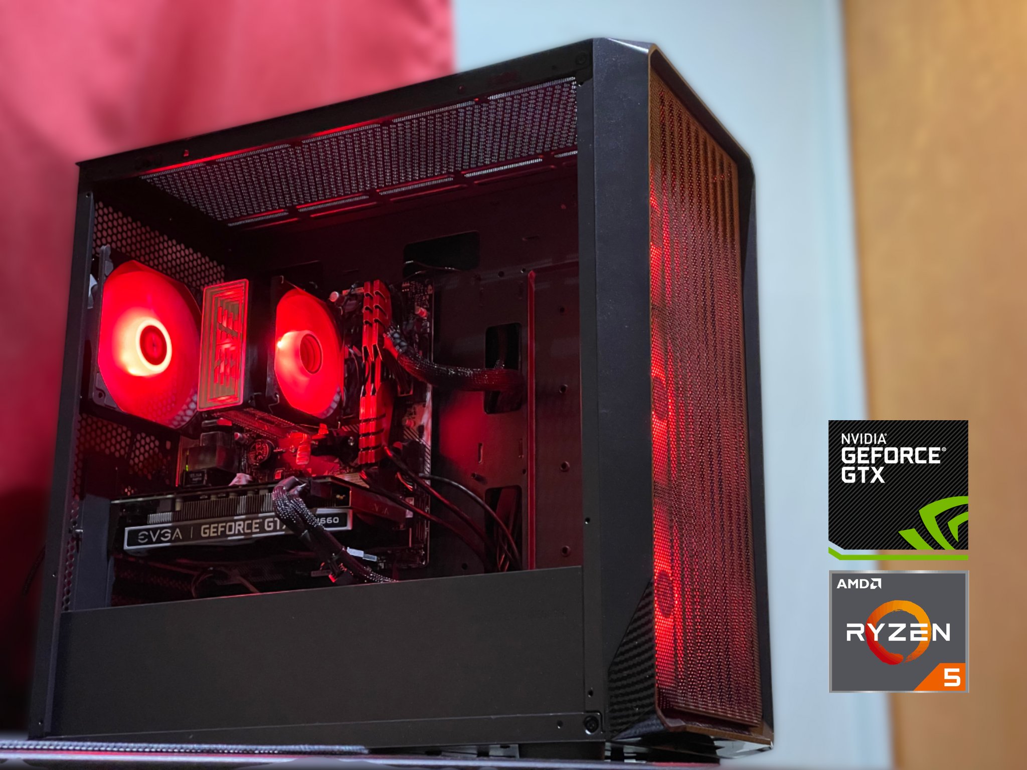 🔥 High-Performance 1080p Gaming PC | GTX 1660 + Ryzen 5 3600 | 16GB RAM | 1TB SSD | RGB 🔥