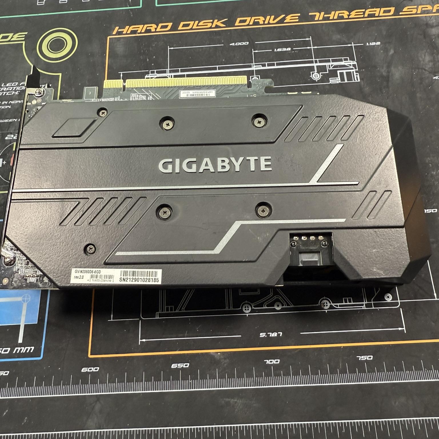 Gigabyte RTX 2060 OC 6gb