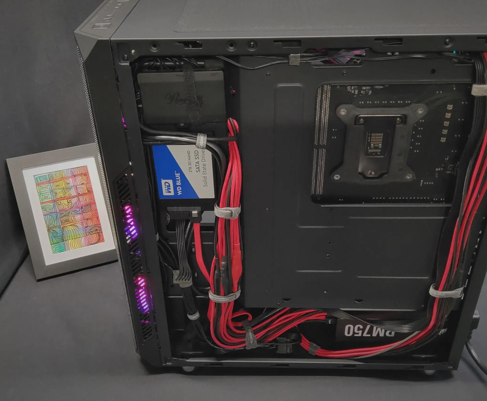 Intel i9 10900k Liquid Cooled-Gigabyte RX 6700XT