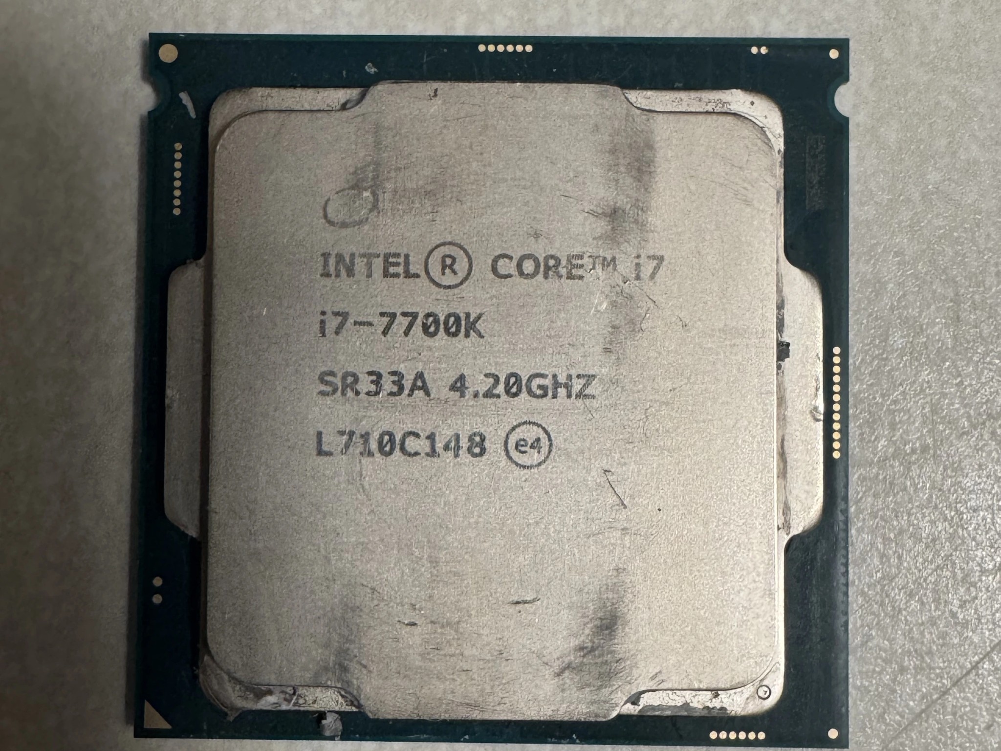 Intel Core i7 7700K Quad Core 4.2GHz