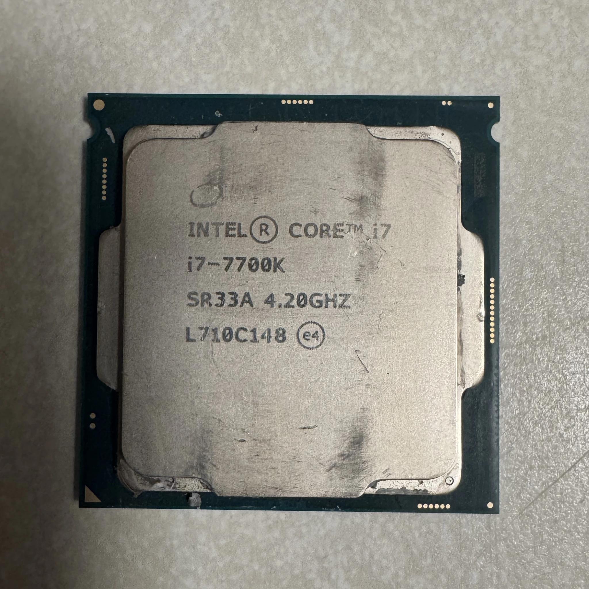 Intel Core i7 7700K Quad Core 4.2GHz