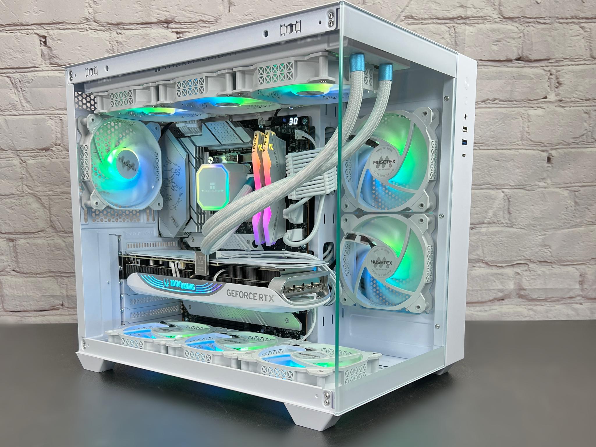 Intel 13600K RTX 4070 TI 32GB DDR5 2.5TB M.2 SSD Wifi 6E Bluetooth Win 11 Pro Gaming/Streaming PC