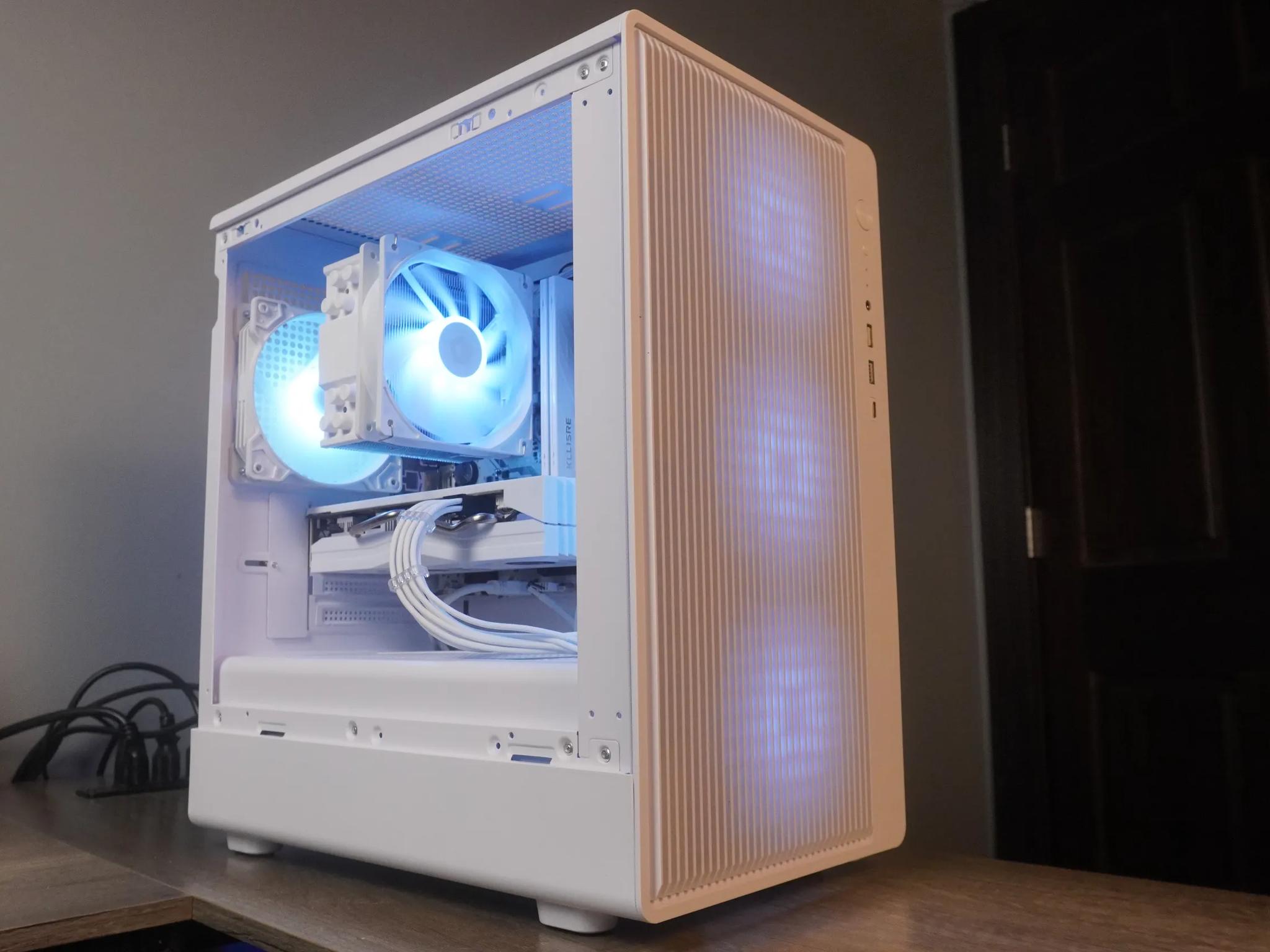 🤍ALL WHITE🤍 Starter GAMING MACHINE 🧡RX 580 2048SP 🧡 Ryzen 5 5500 | 32GB | 1TB...