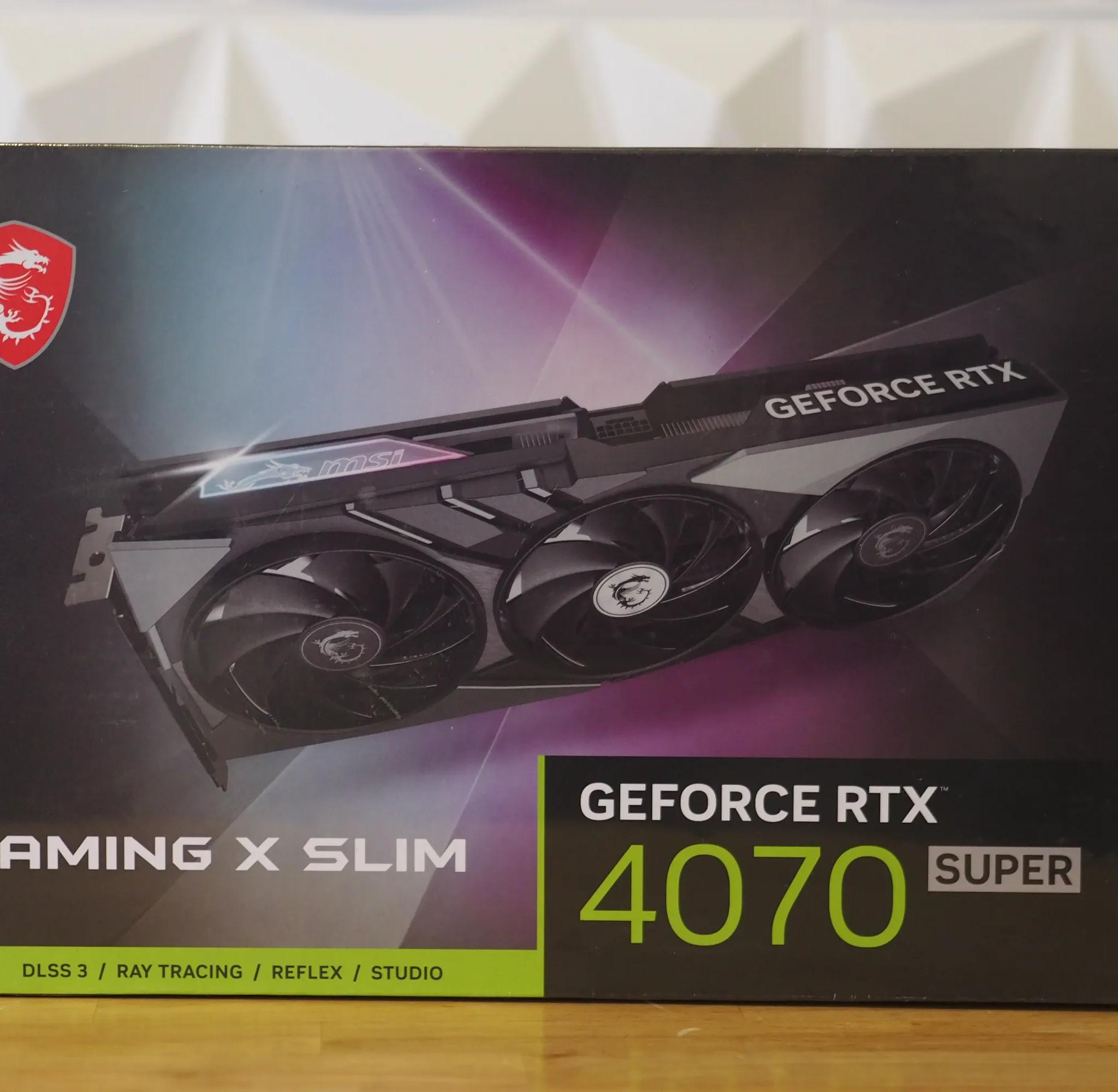 MSI Gaming X Slim 4070 Super 12gb