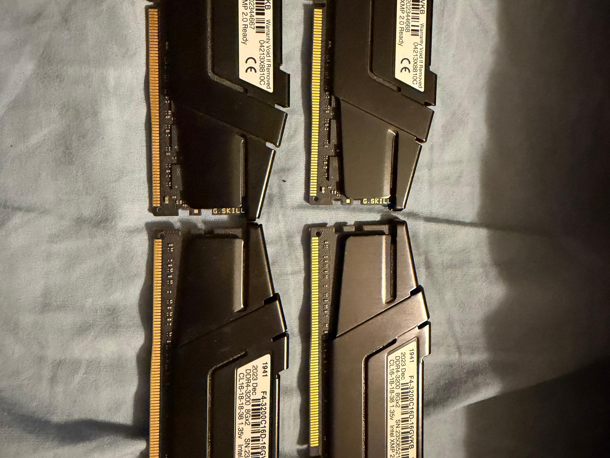 32gb 3200mhz Ripjaws DDR4