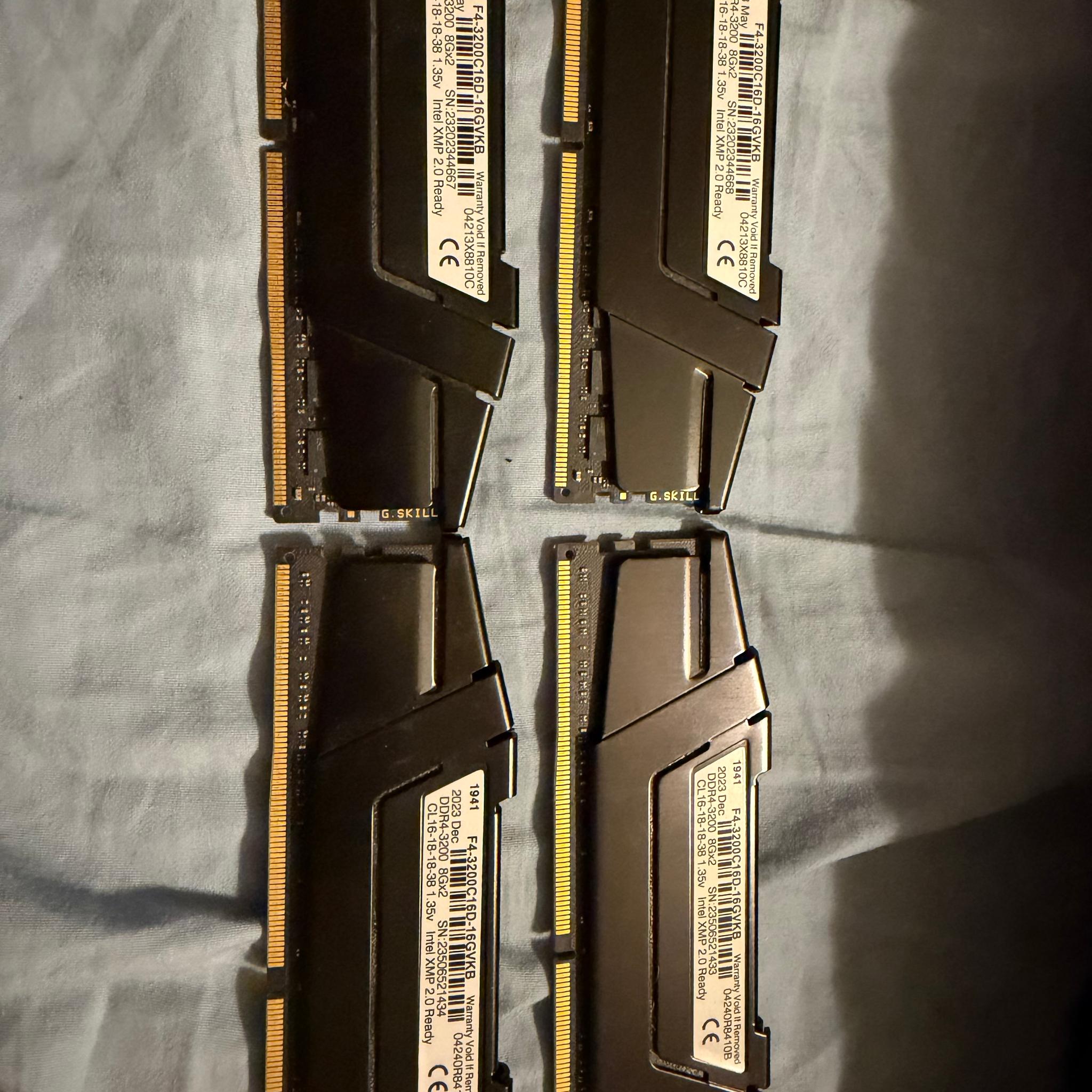 32gb 3200mhz Ripjaws DDR4