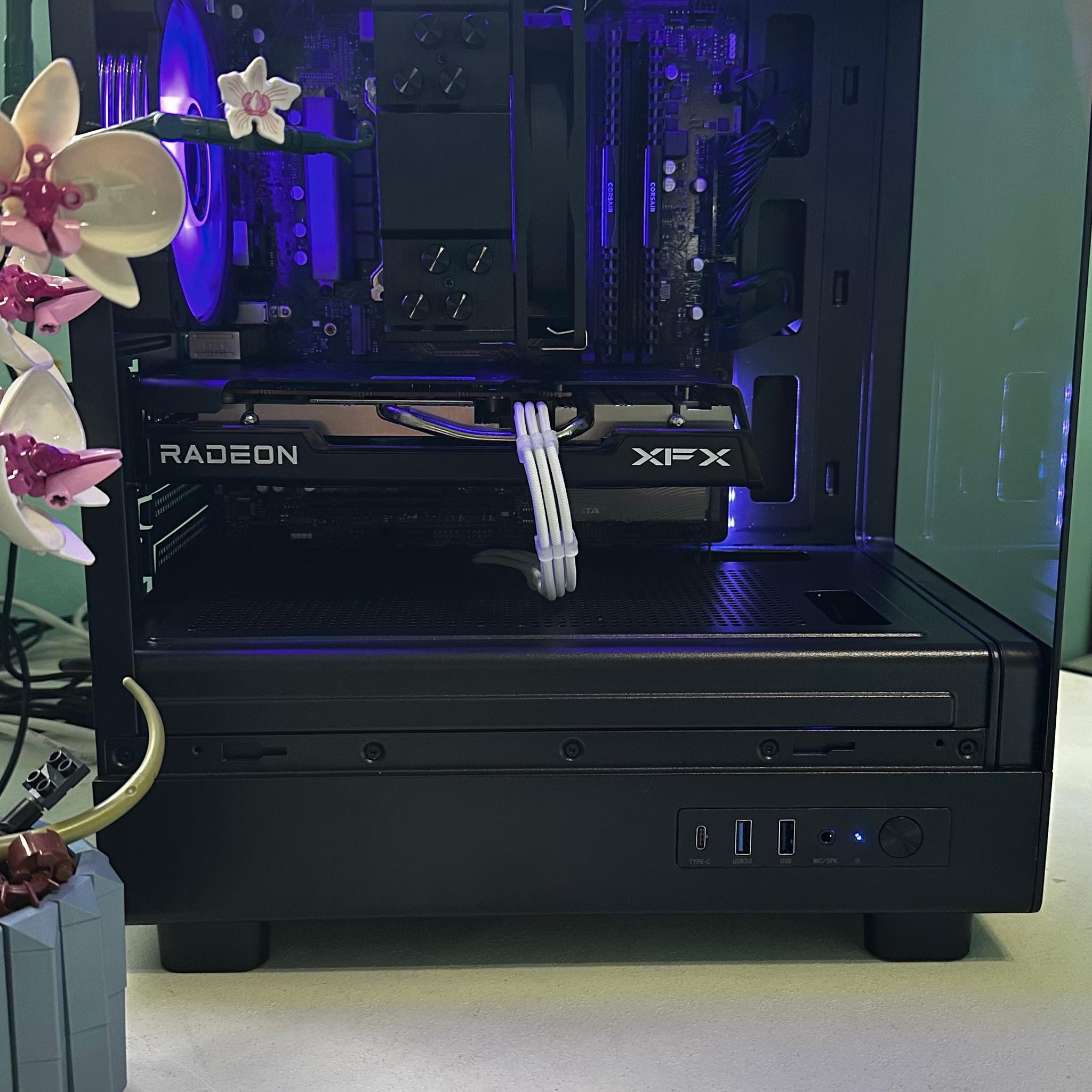 ⏾ TSUKI ⏾ - RX 6500XT | Intel i3 10105f | 500GB NVME | WIFI/BT | W11 - GAMING PC