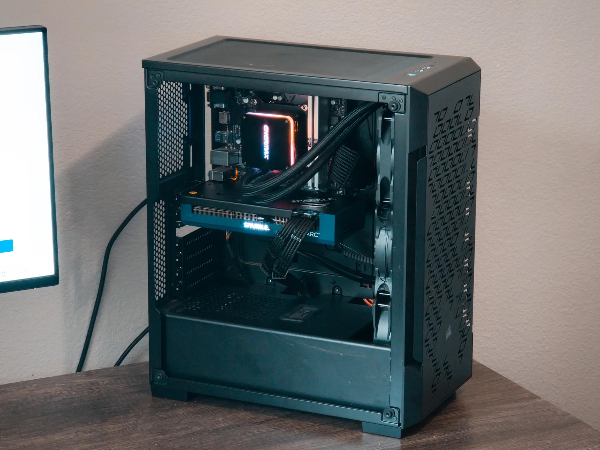 💻 Solid Gaming & Streaming PC – i7-8700 | Intel Arc A750 | 16GB DDR4 | 360mm AIO 💻