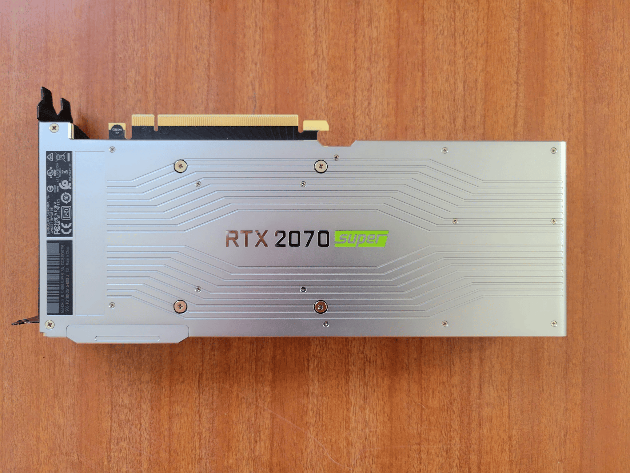 Nvidia Geforce RTX 2070 Super Founder's Edition - in great shape!