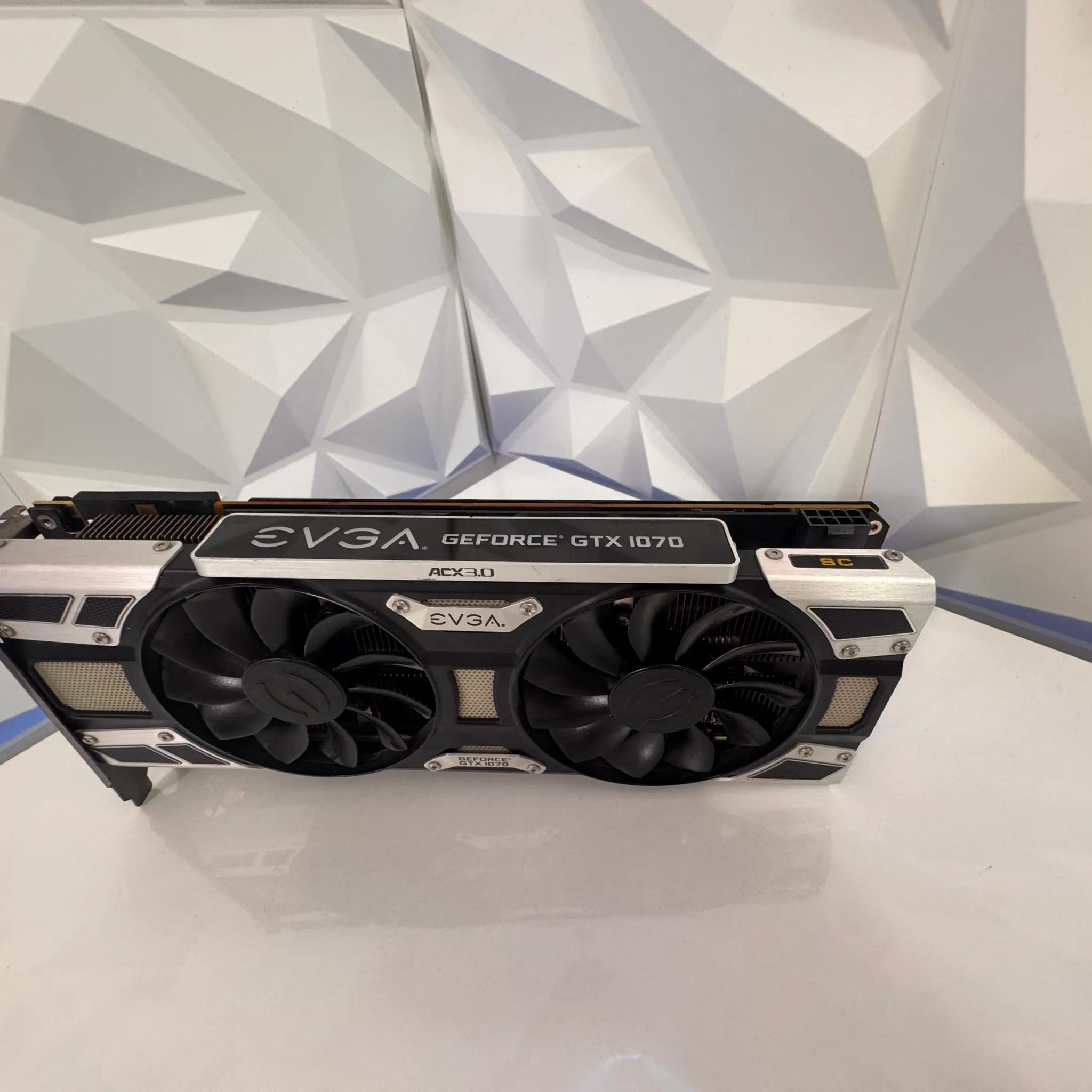 EVGA GTX 1070 8GB - Great for 1080p & eSports Gaming
