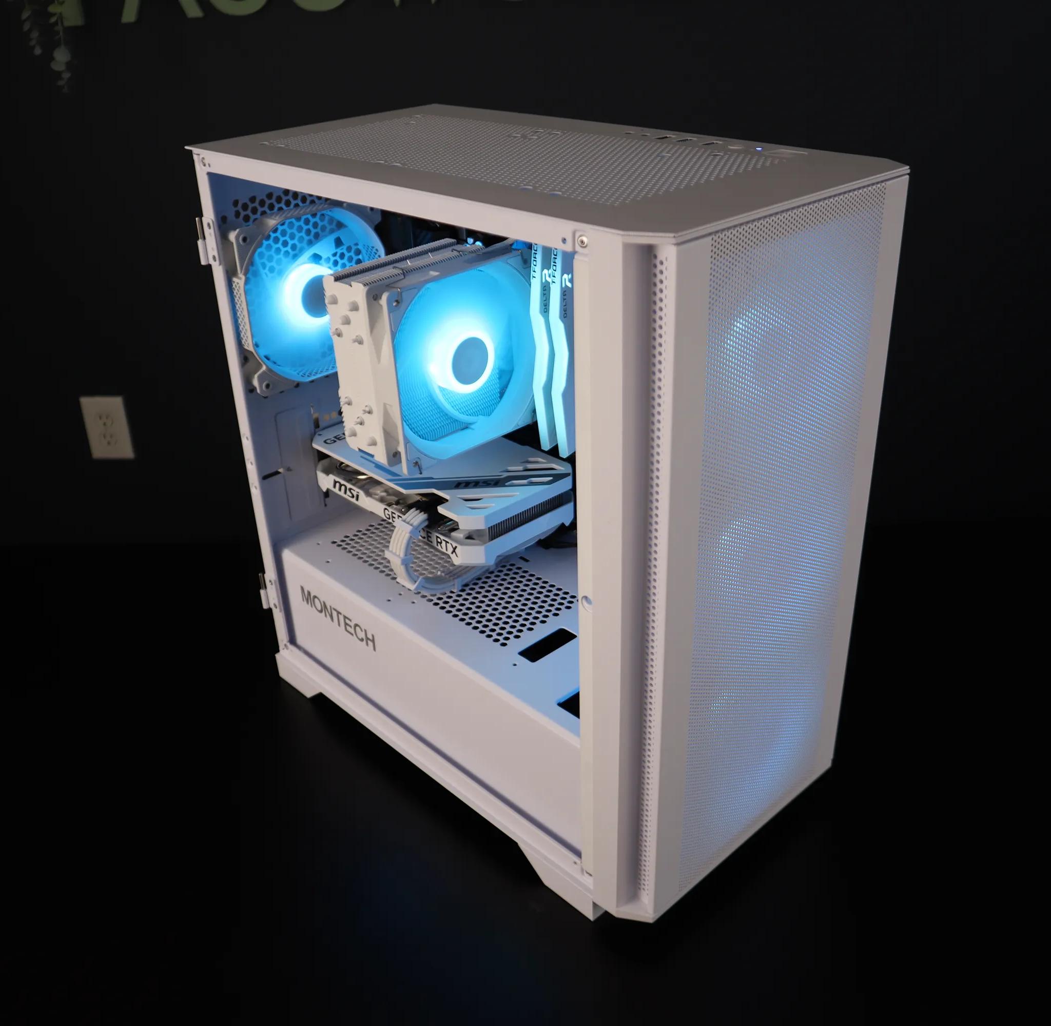 1440p WiFi Gaming PC | Ryzen 5 5600 | MSI RTX 4060 | 1TB | WHITE | All Parts Brand New