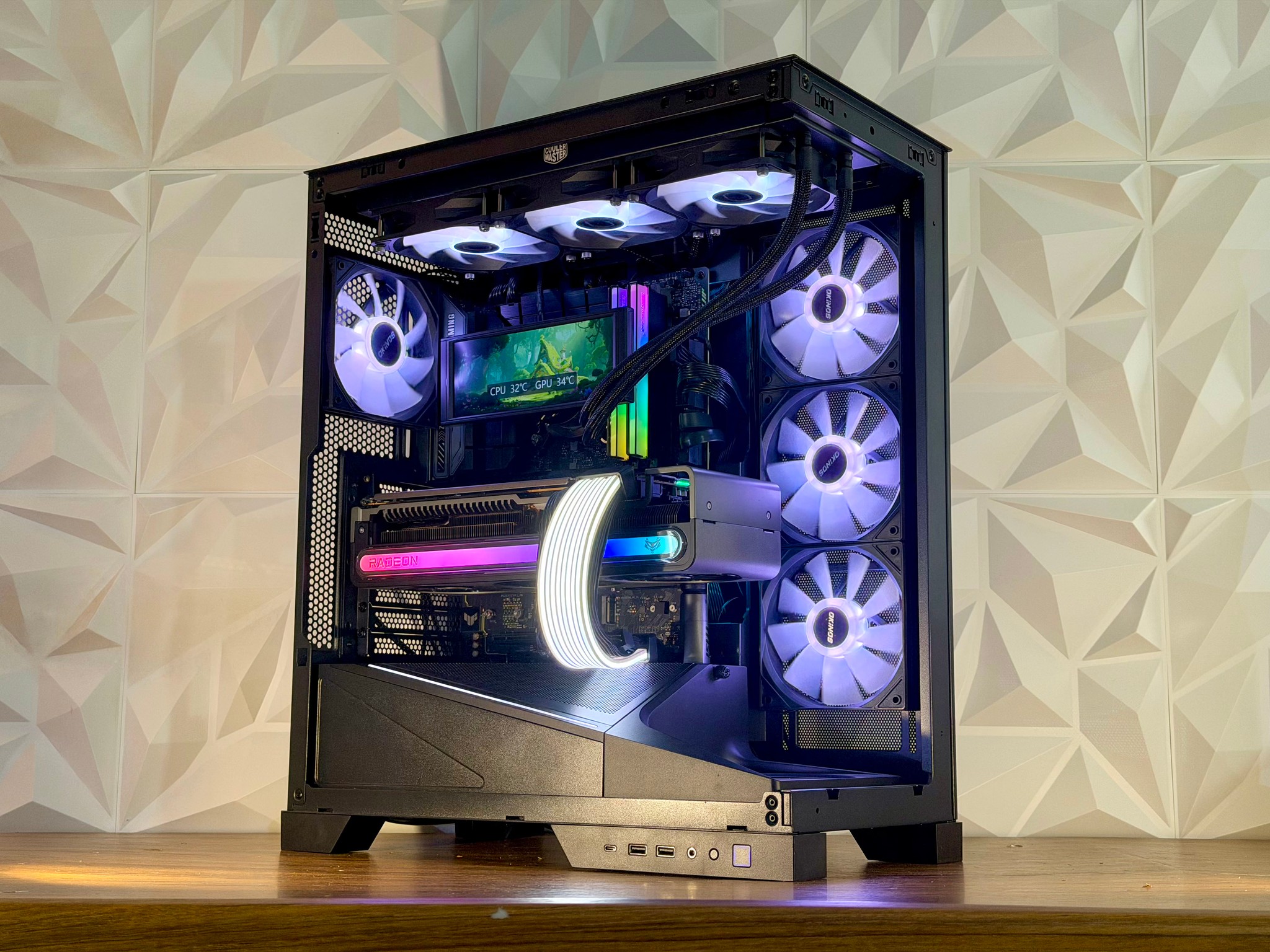 i9-13900K | RX 7900 XTX | 32GB DDR5| 2TB NVMe | LCD | Windows 11 Pro 🌊"🌊 “AQUA OVERDRIVE” PC