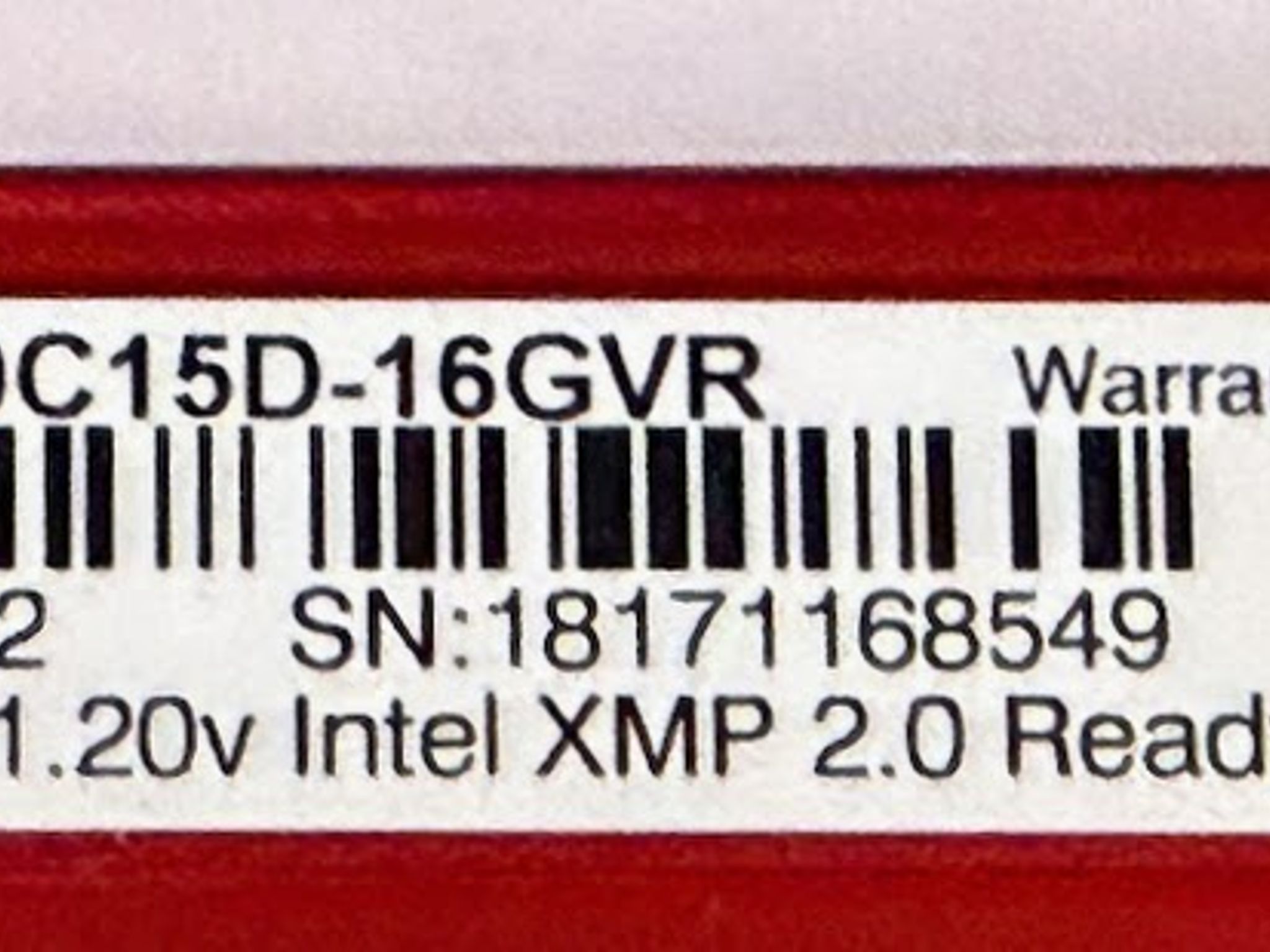 G.Skill Ripjaws V DDR 16GB DDR4 2400 RAM XMP 2.0 Memory