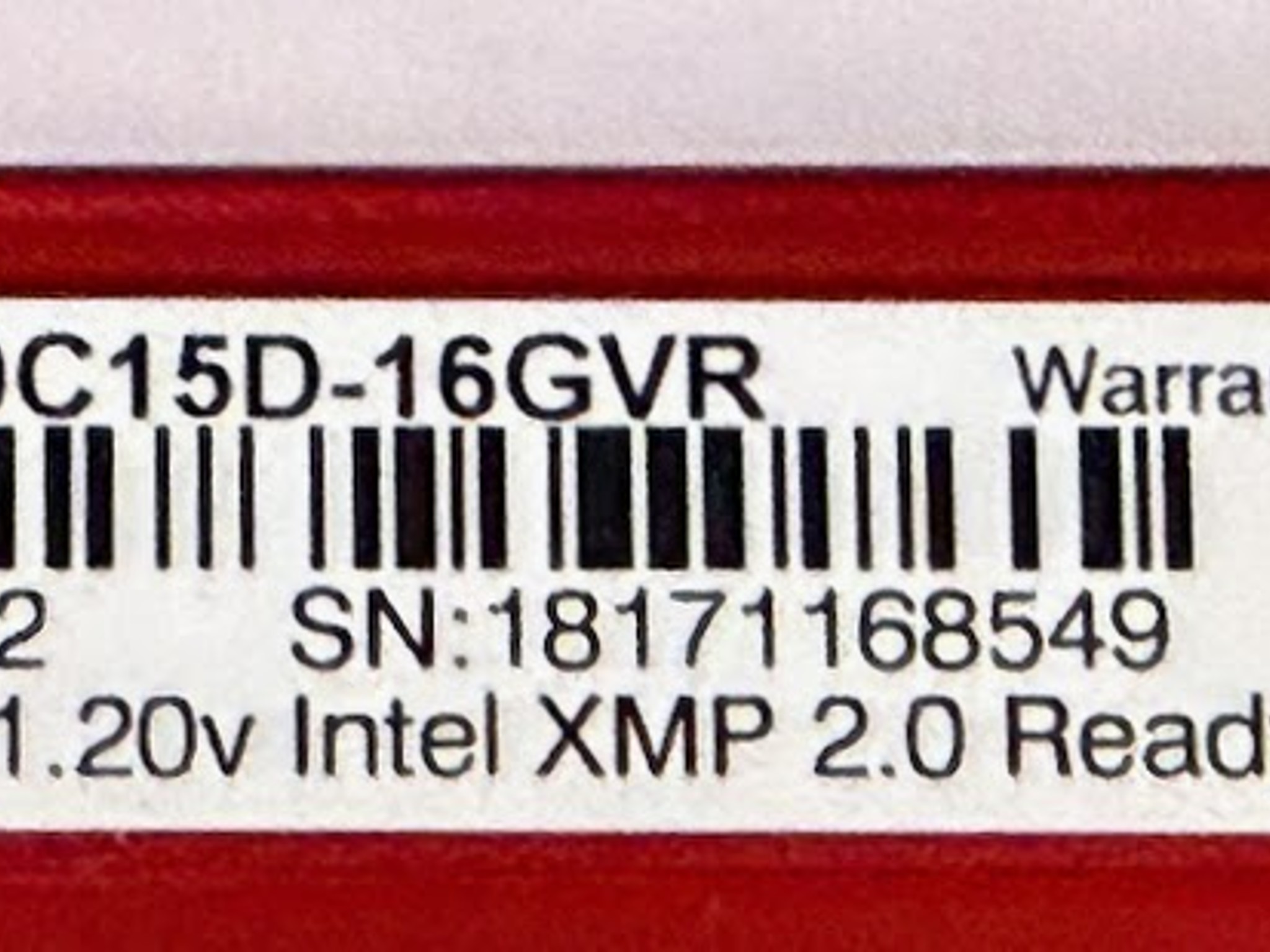 G.Skill Ripjaws V DDR 16GB DDR4 2400 RAM XMP 2.0 Memory