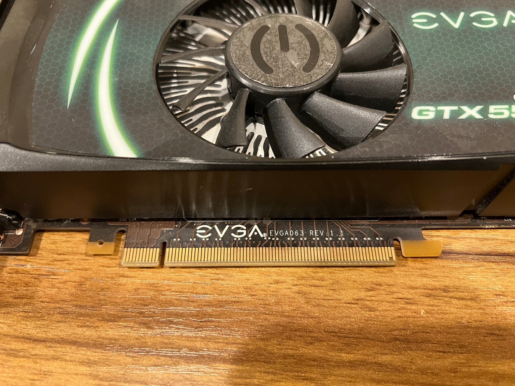 EVGA GTX 550 Ti 1GB FPB GPU Graphics Card