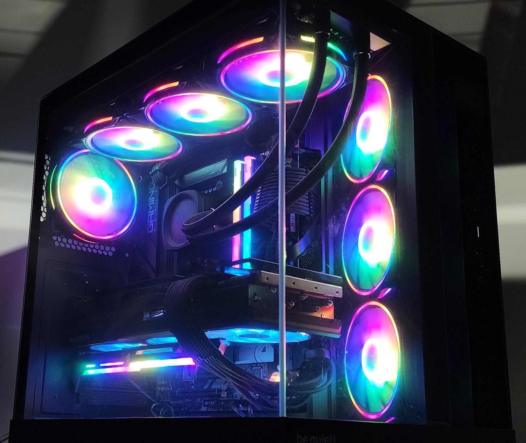 Gaming PC Ryzen 9 7950X 32GB RAM 2TB SSD RX 7900 XTX 24GB Win11 Computer
