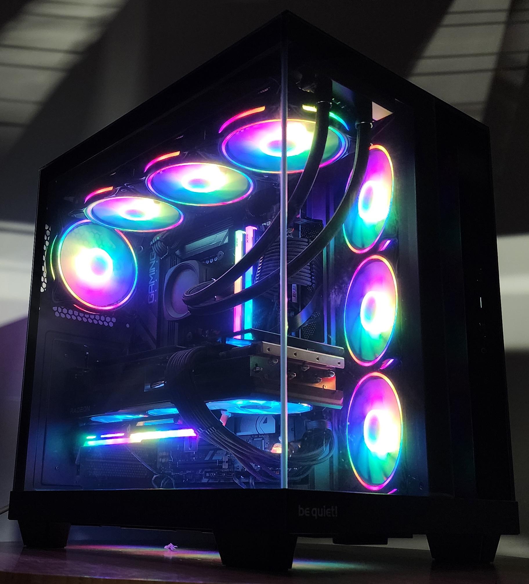 Gaming PC Ryzen 9 7950X 32GB RAM 2TB SSD RX 7900 XTX 24GB Win11 Computer