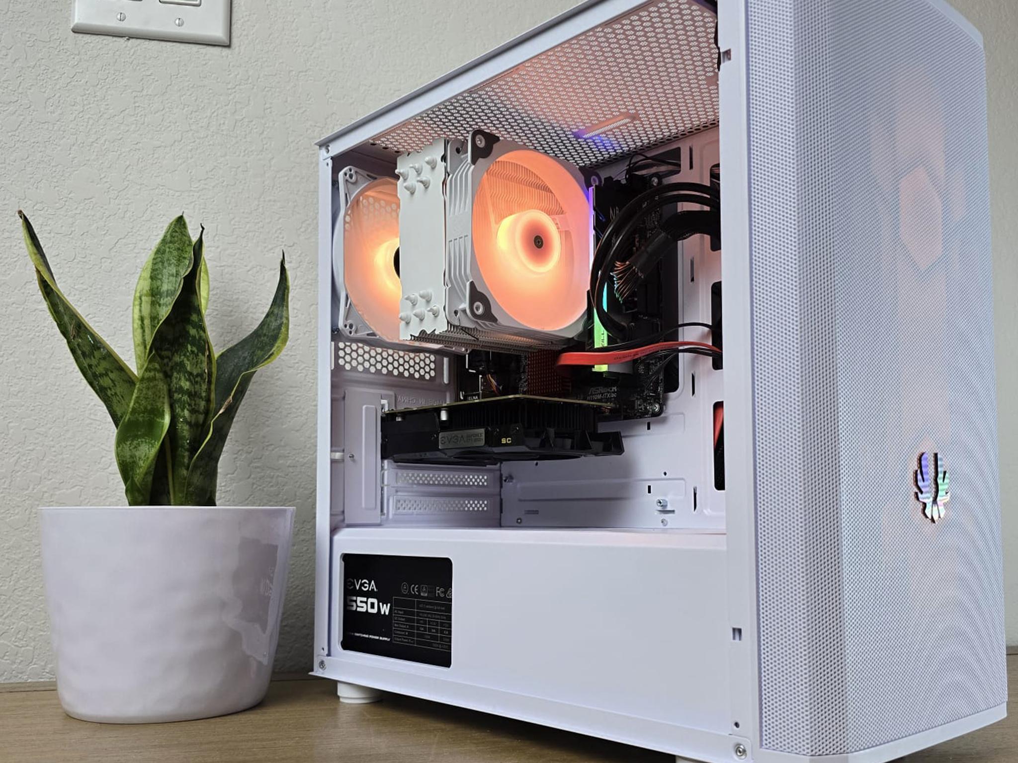 GTX 1050Ti | i5 6600k | 16GB DDR4 RAM | 1TB SSD | 1TB HDD | 4 RGB Fans | White RGB Gaming PC