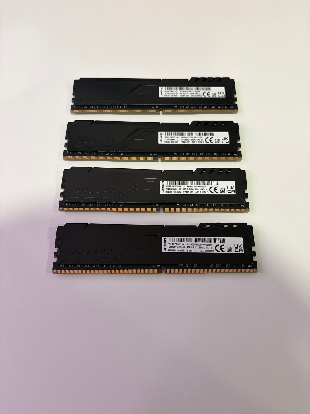 ジャンク　Kingston HyperX FURY DDR4 32GB Kingston HyperX Fury 32GB (4x8GB) RAM DDR4 3200MHz | Jawa