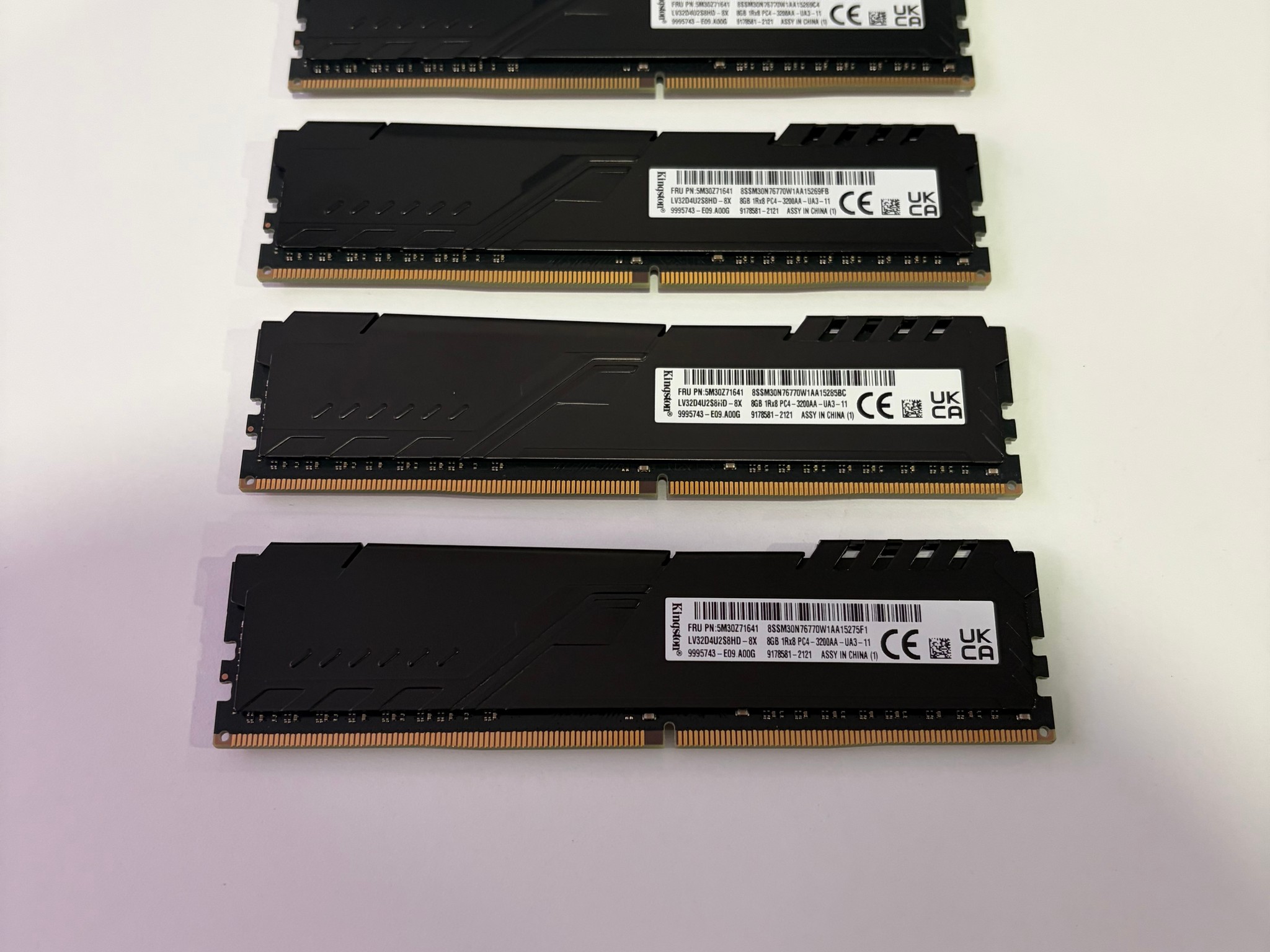 Kingston HyperX Fury 32GB (4x8GB) RAM DDR4 3200MHz