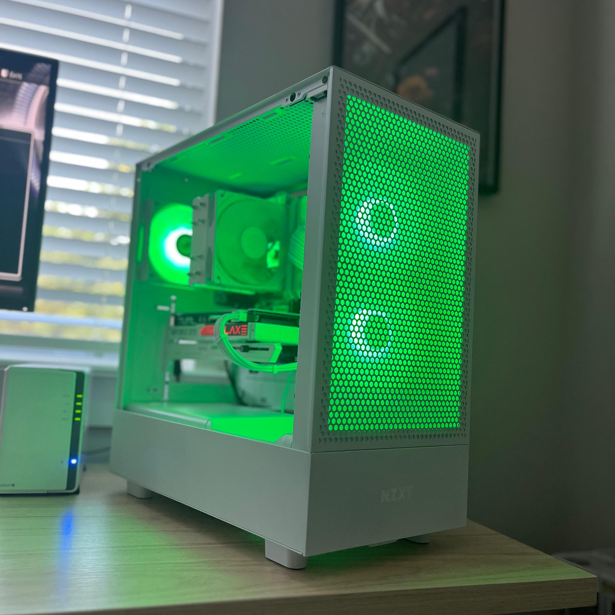 CUSTOM WHITE GAMING Wi-Fi PC | RYZEN 5 5500 | GTX 1660 SUPER | RAM DDR4 16GB | 1T SSD | WIN 11 PRO