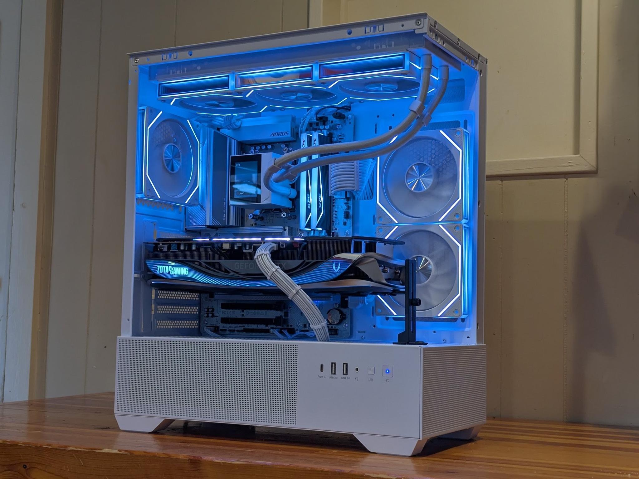 ❄️ Ryzen 7 7800X3D + RTX 4080 | 1440p Gaming Beast | White RGB Build