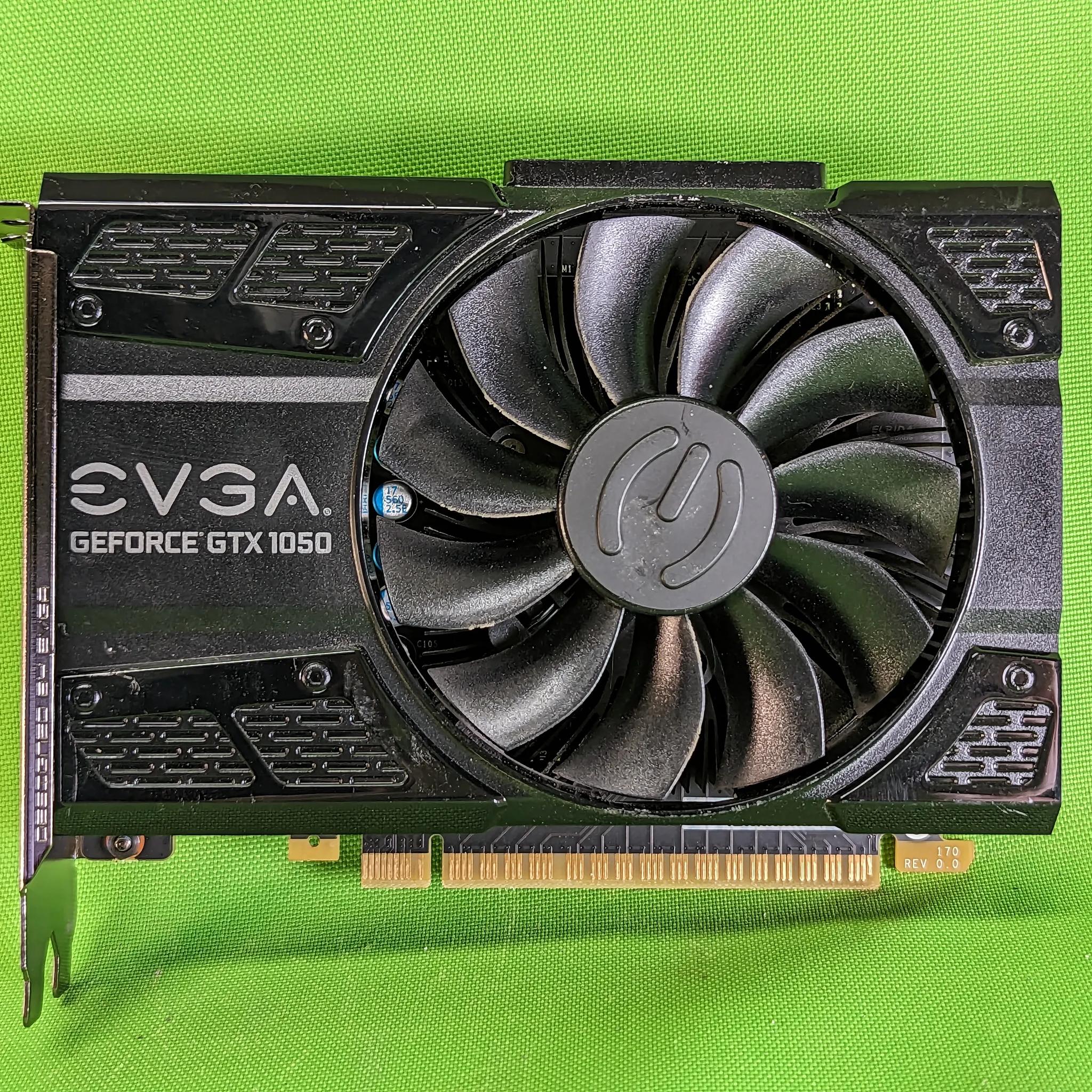 EVGA Geforce GTX 1050 (02G-P4-6150-KR) 2GB Graphics Card