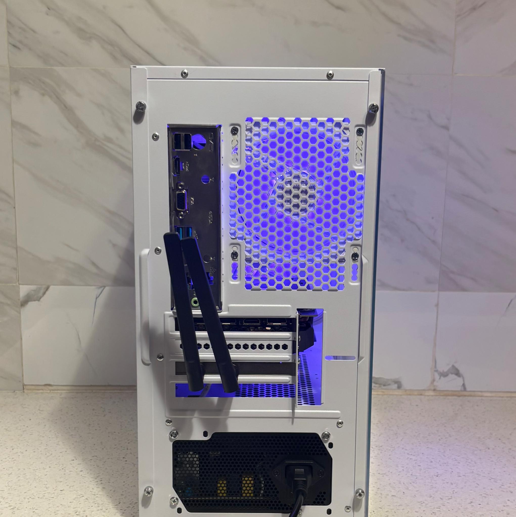 Great White ⚪️ RTX 2060 | Ryzen 5 | 16GB | Gaming Pc
