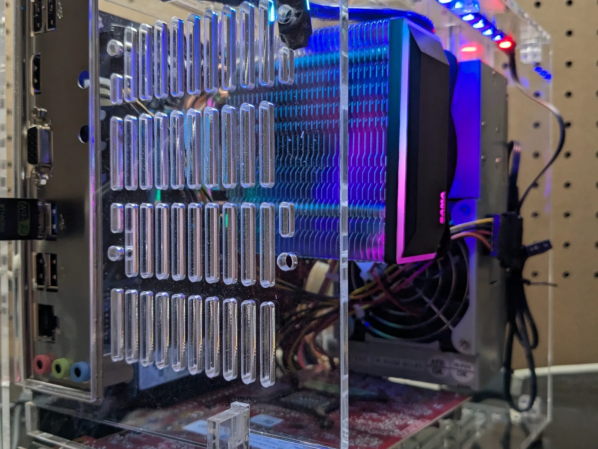 60 FPS Fortnite | 180 Day Warranty | See-Through Case, i5-3550S, 16GB RAM, 2GB GPU, 512GB SSD, Win10
