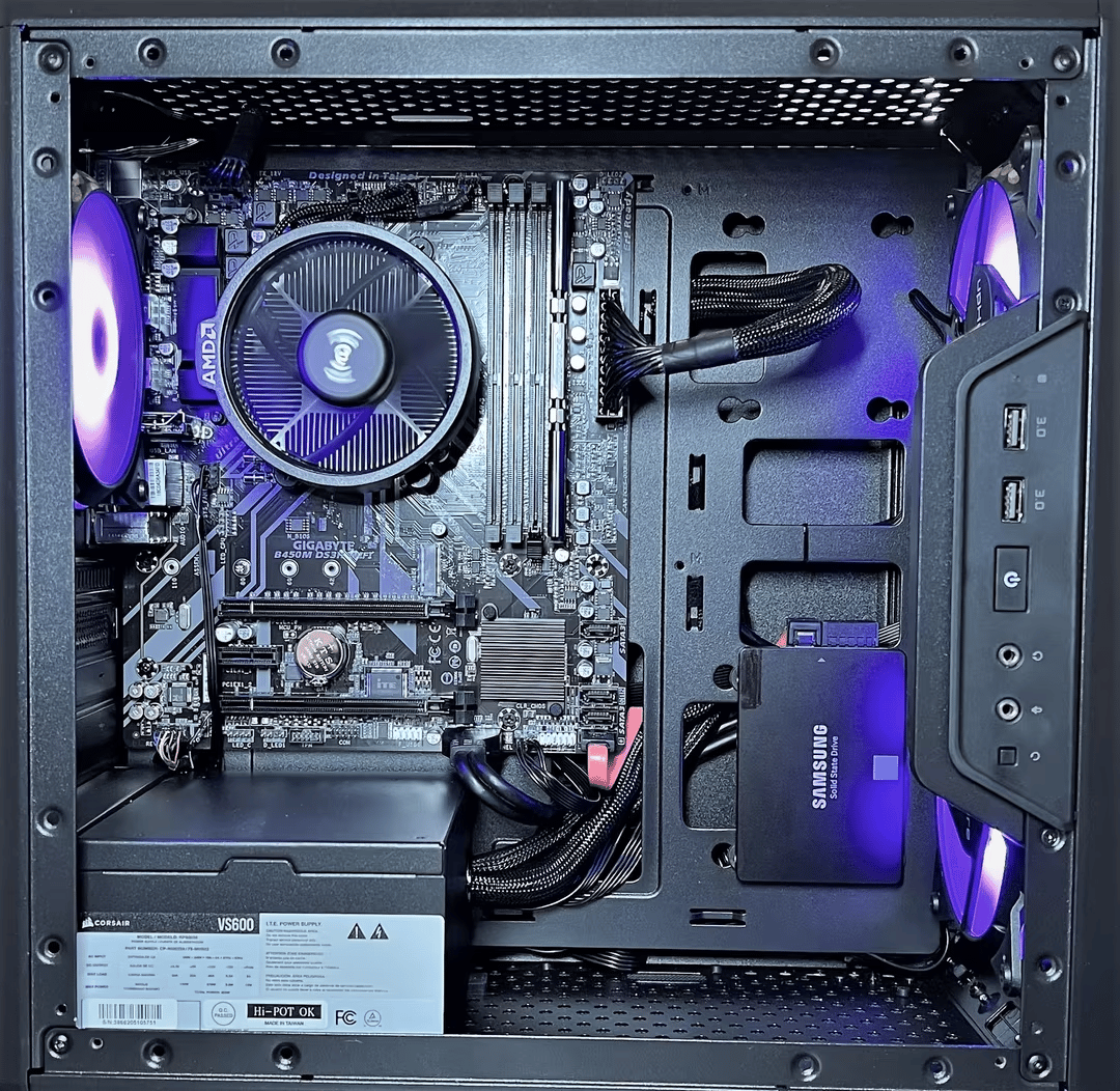 Budget Ryzen 5 5600G APU Gaming PC