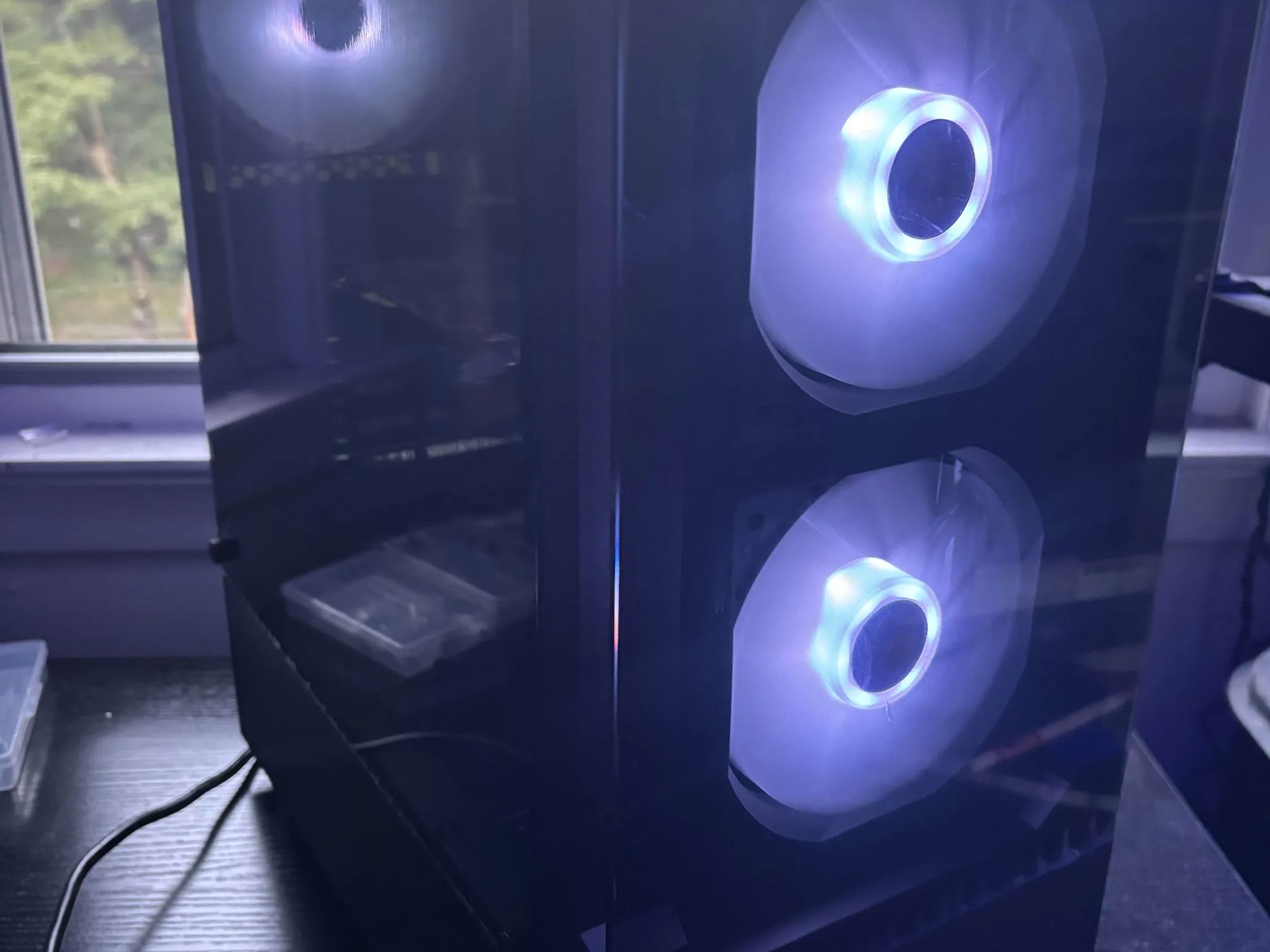 GAMING PC i5 8GB NVIDIA GTX 950 RGB Lighting RGB Fans Computer