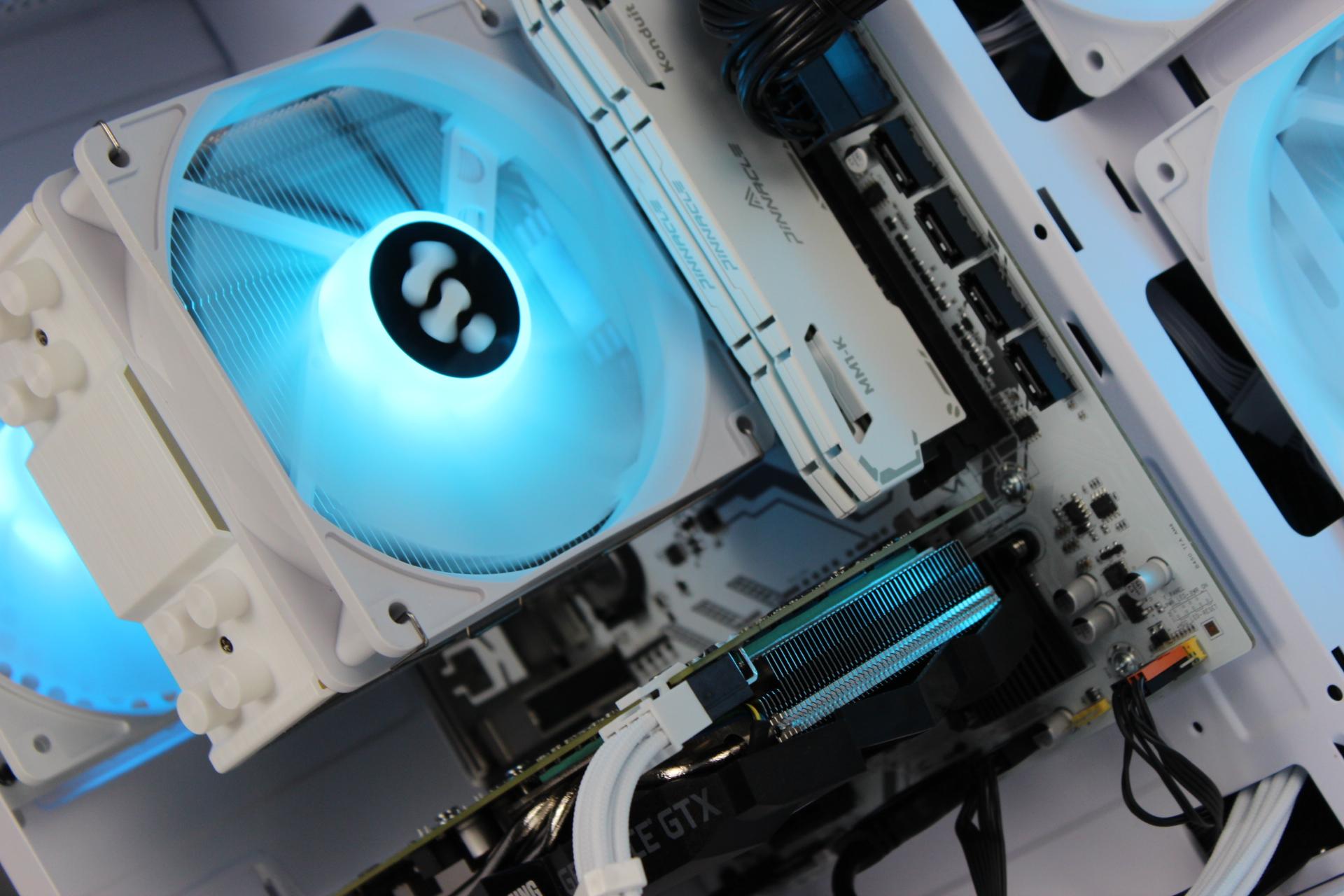 🧊White Gaming PC | GTX 1660 Super | Ryzen 5 2600 | 500GB SSD | 16GB RAM | 🧊