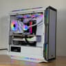 RTX 5080 Whiteout 9800x3d Gaming PC 96gb DDR5 Gen 5 2tb nvme ssd