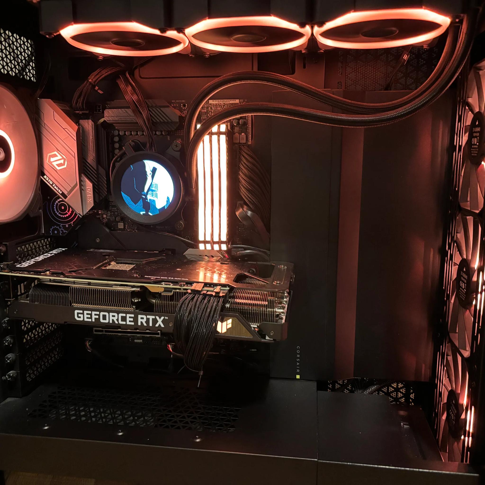 High End Gaming PC! RYZEN 7 5800X3D + 64GB DDR4 + TUF GAMING GEFORCE RTX 3080