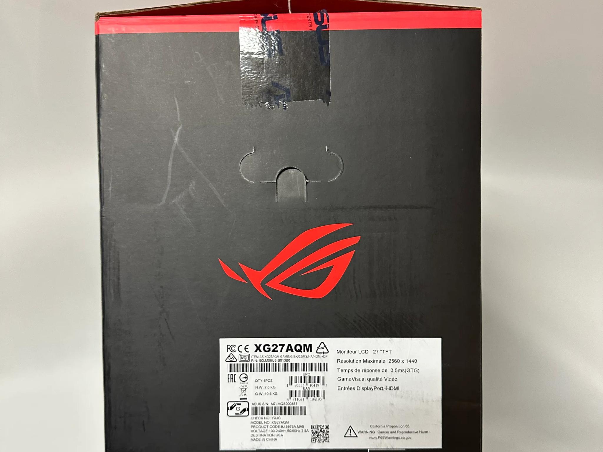 ASUS ROG Strix XG27AQM 27" 2K WQHD (2560 x 1440) 270Hz Wide Screen Gaming Monitor