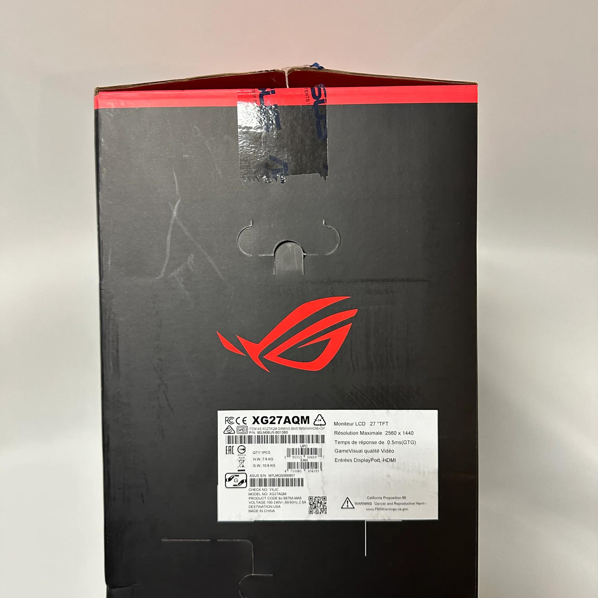 ASUS ROG Strix XG27AQM 27" 2K WQHD (2560 x 1440) 270Hz Wide Screen Gaming Monitor