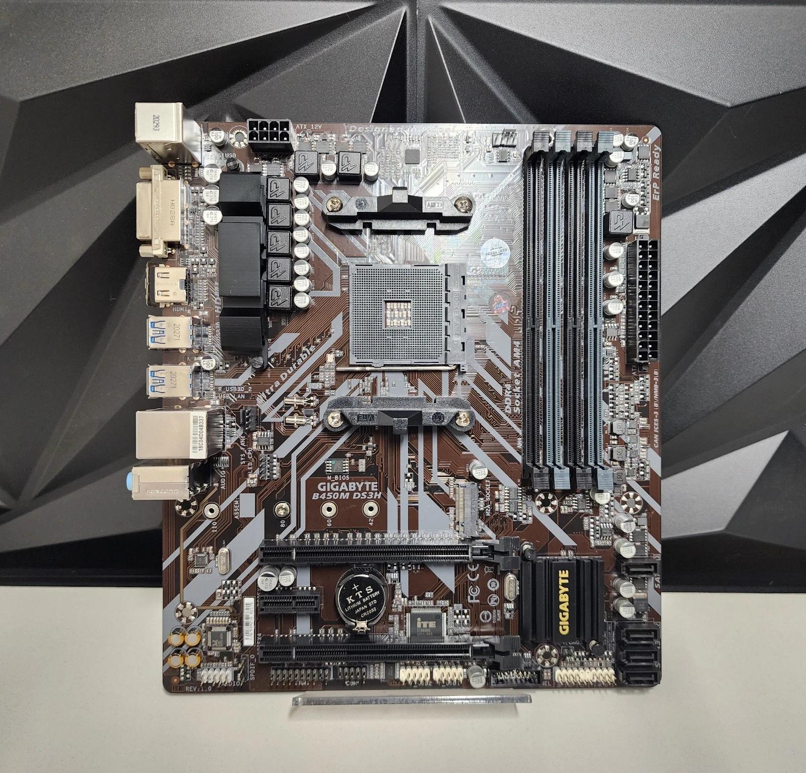 GIGABYTE B450M DS3H - Image 1