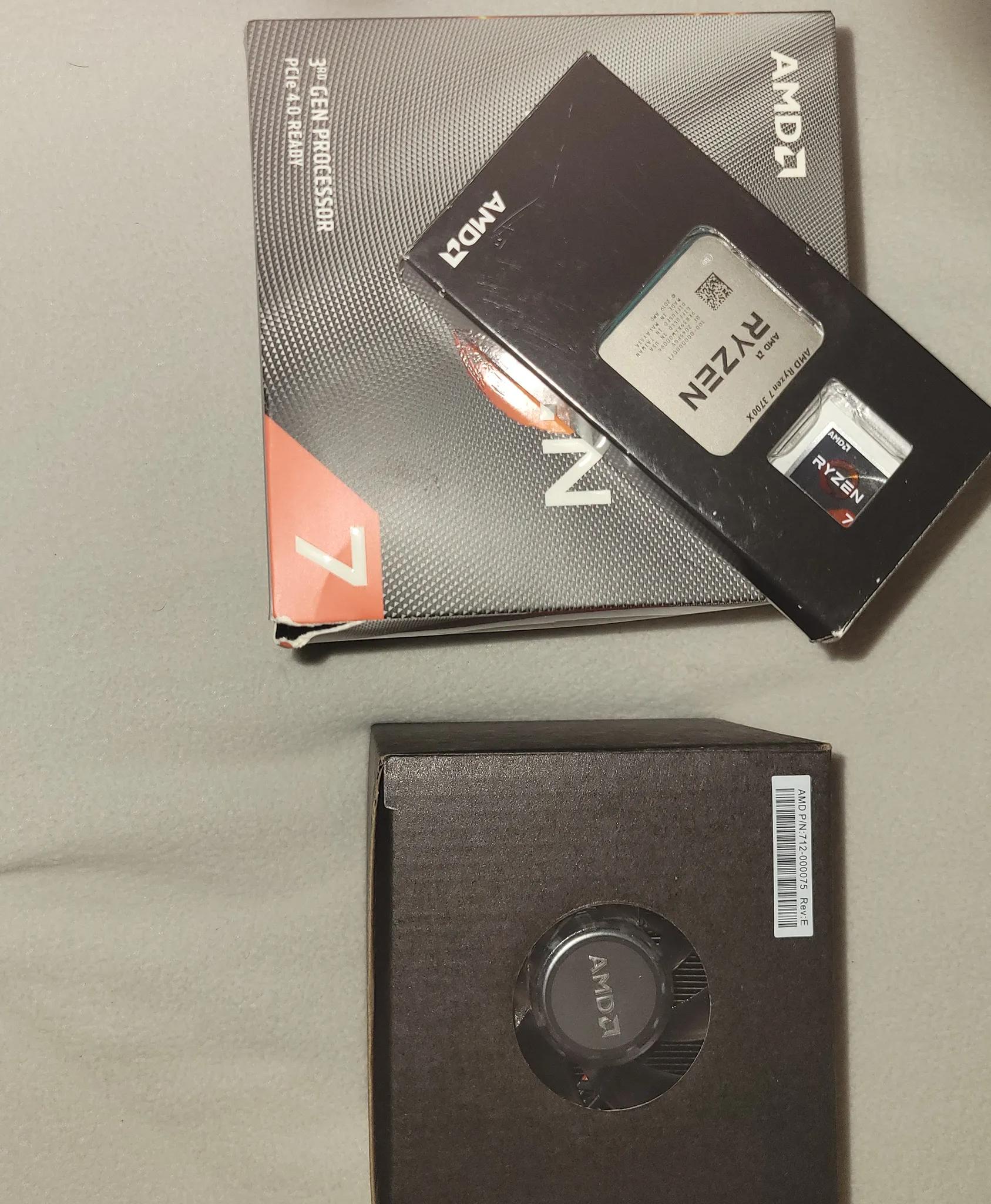 Ryzen 3700x In Top shape With wrath cooler