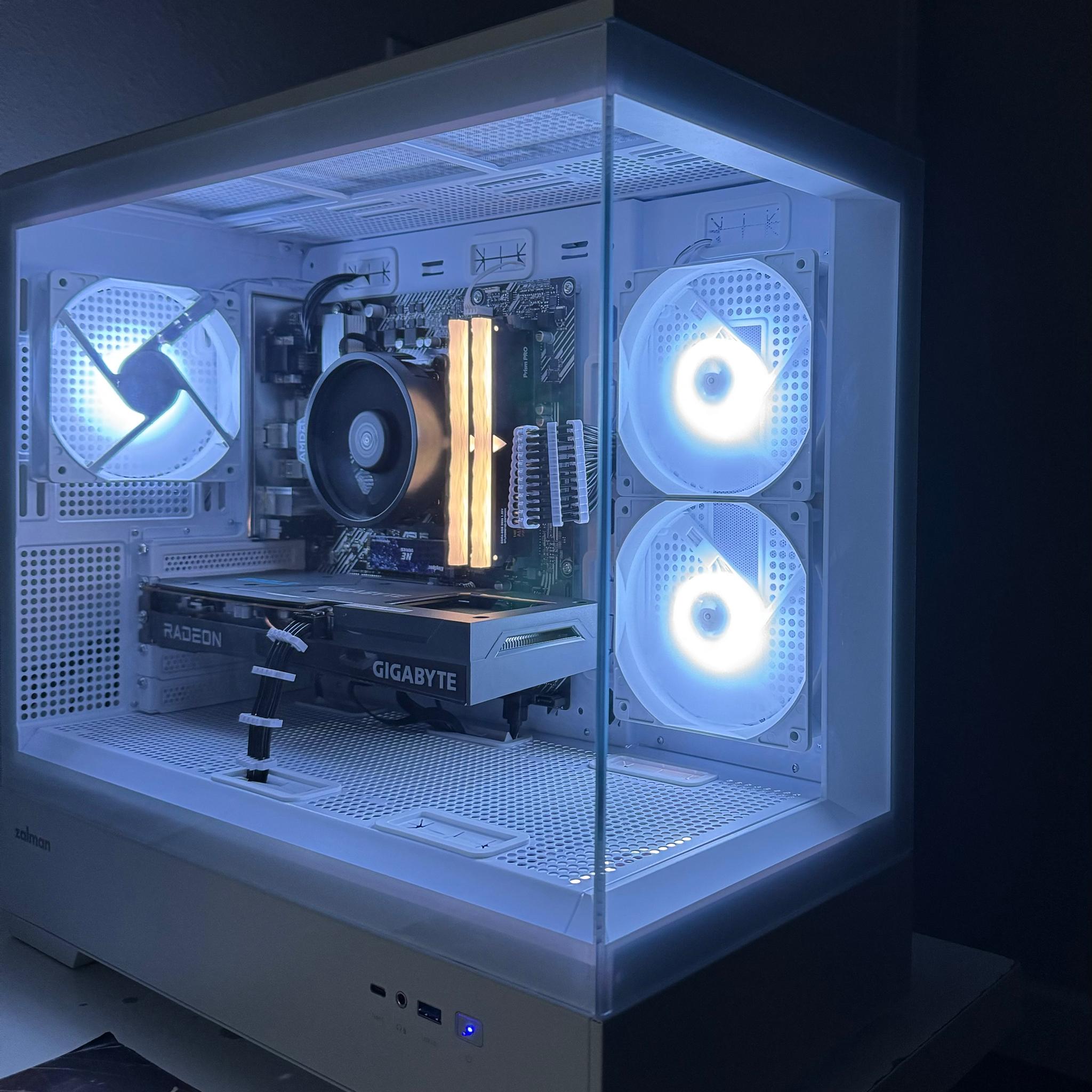 New 1440p Gaming Pc Rx 6600 (Rtx 3060 Equivalent)