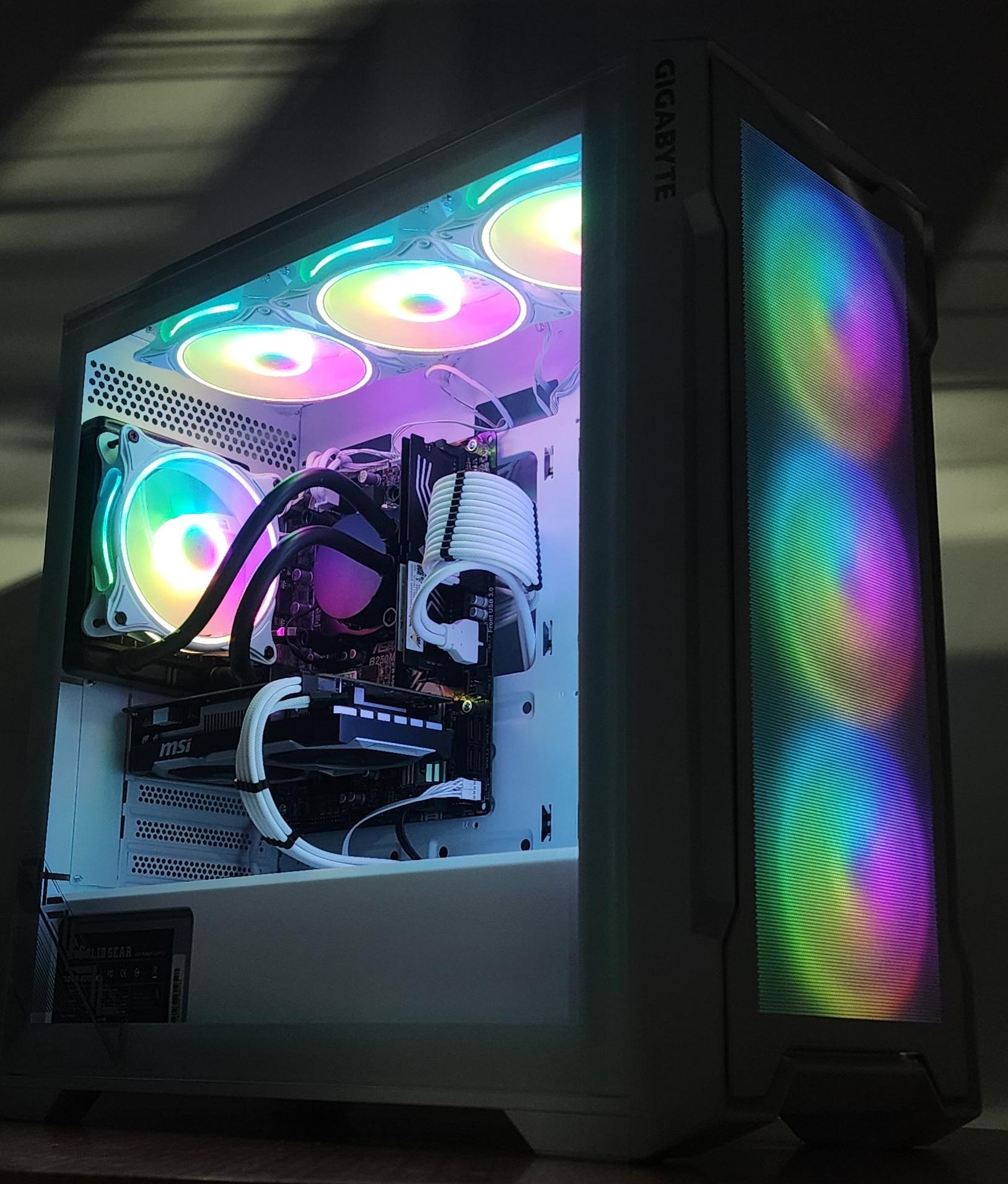 Gaming PC i5-6500 16GB RAM 128GB SSD + 500GB HDD GTX 1650 4GB Win11 Computer
