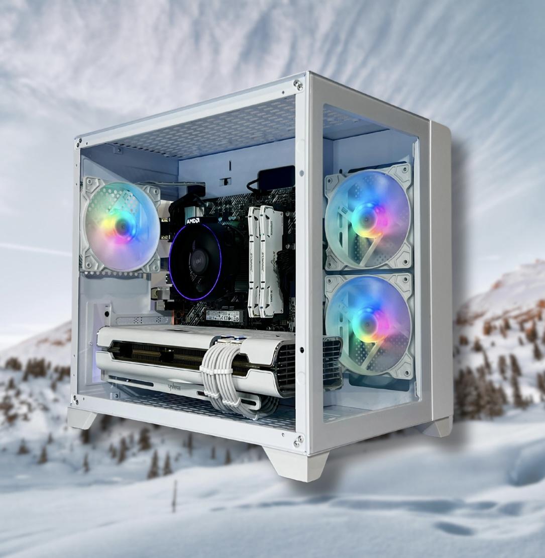 ❄️ AMD RX 5700 XT, AMD Ryzen 5 (6 Cores) | Gaming PC ❄️