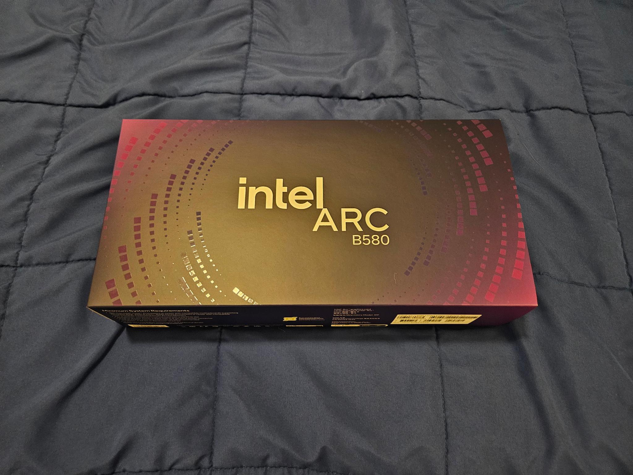 Intel Arc B580 Limited Edition Graphics Card - Open Box