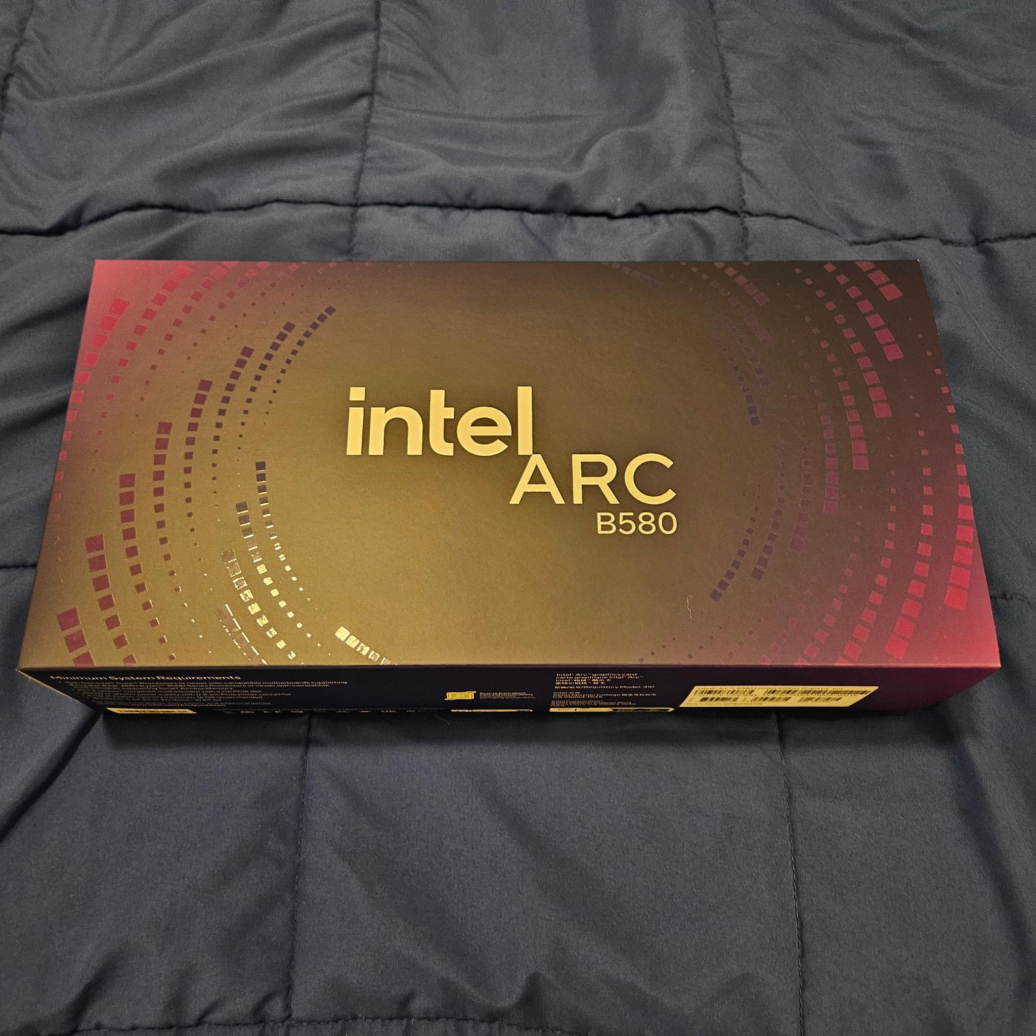 Intel Arc B580 Limited Edition Graphics Card - Open Box