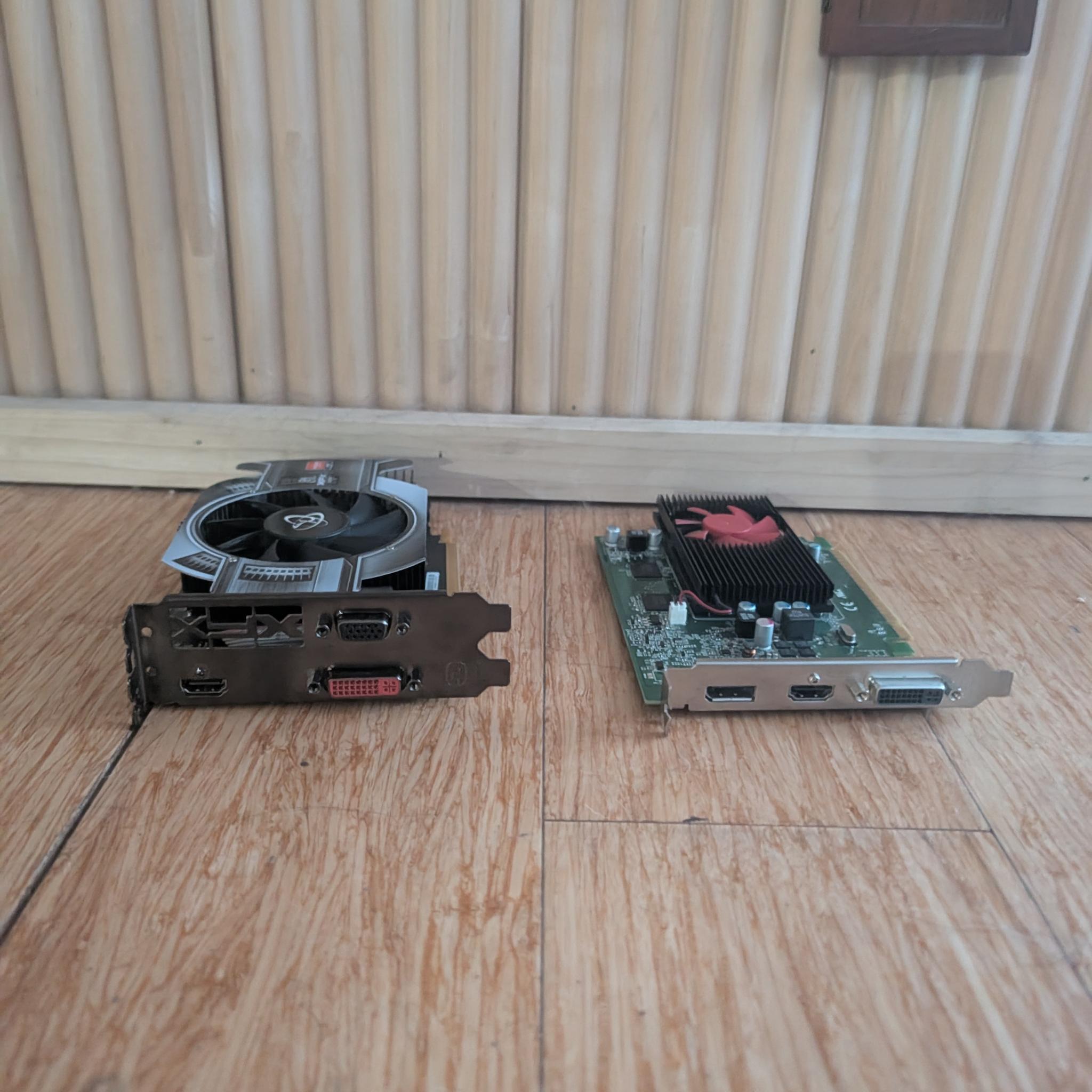 LOT OF 2 AMD Graphics cards HD 6770 | R9 M360 | UNTESTED |