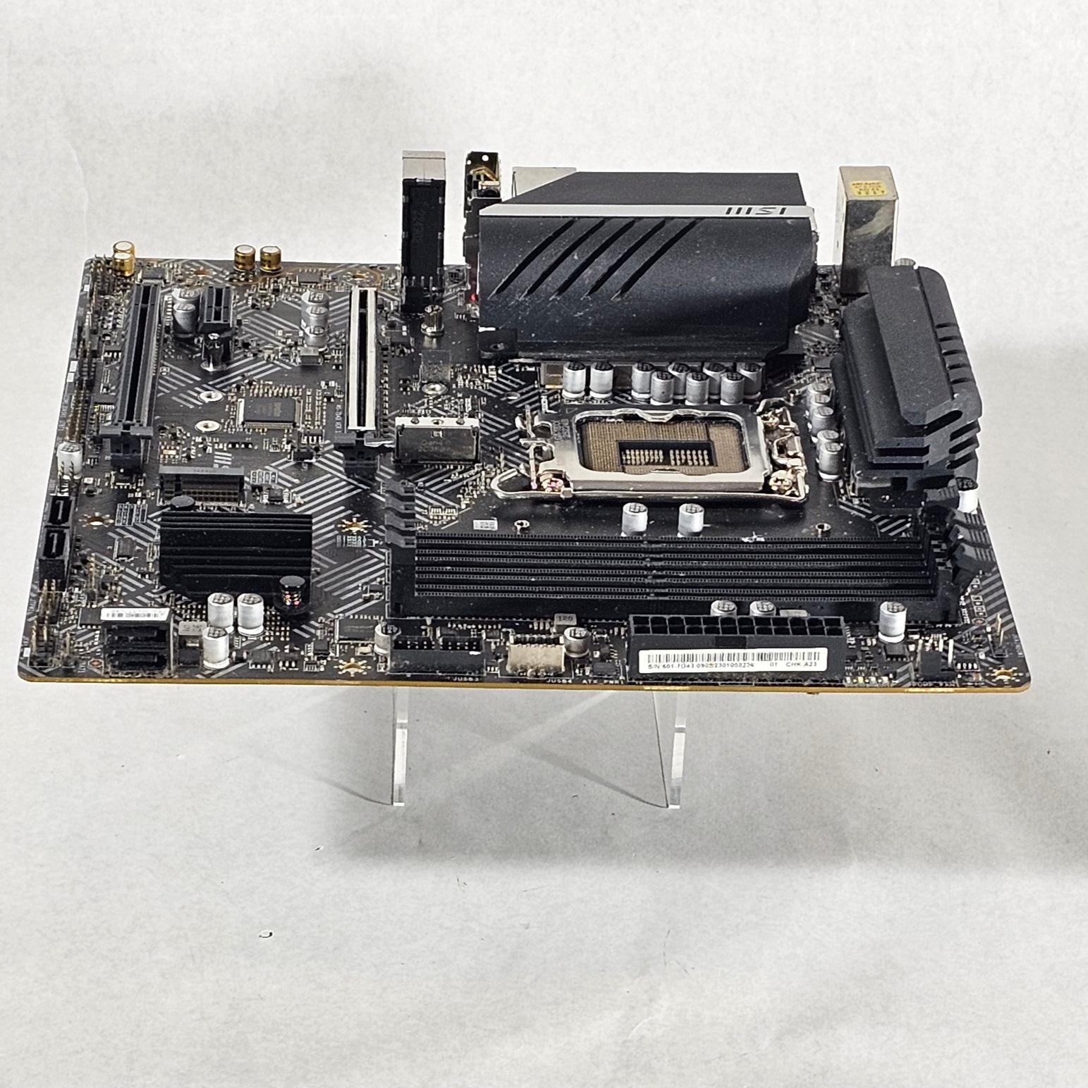 MSI PRO B660M-A WIFI DDR4 LGA1700 Motherboard