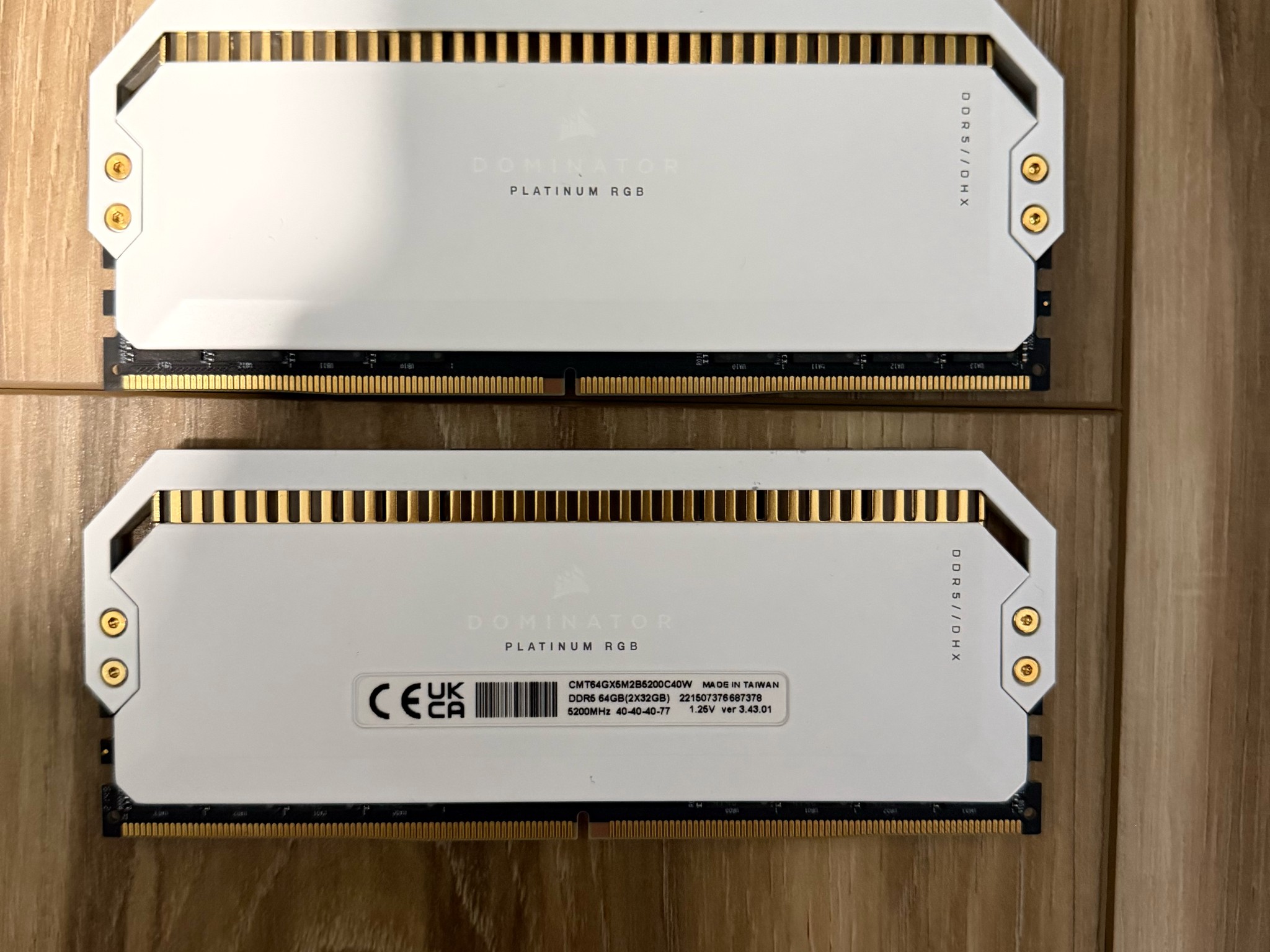 FREE SHIPPING Corsair Platinum Dominator 64gb DDR5(2x32)