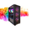SALE: RTX 3060 TI + Ryzen 5 Pro 3600 + 16GBs DDR4 RAM + 1TB SSD + 5 RGB Fans ( Black RGB Gaming PC )