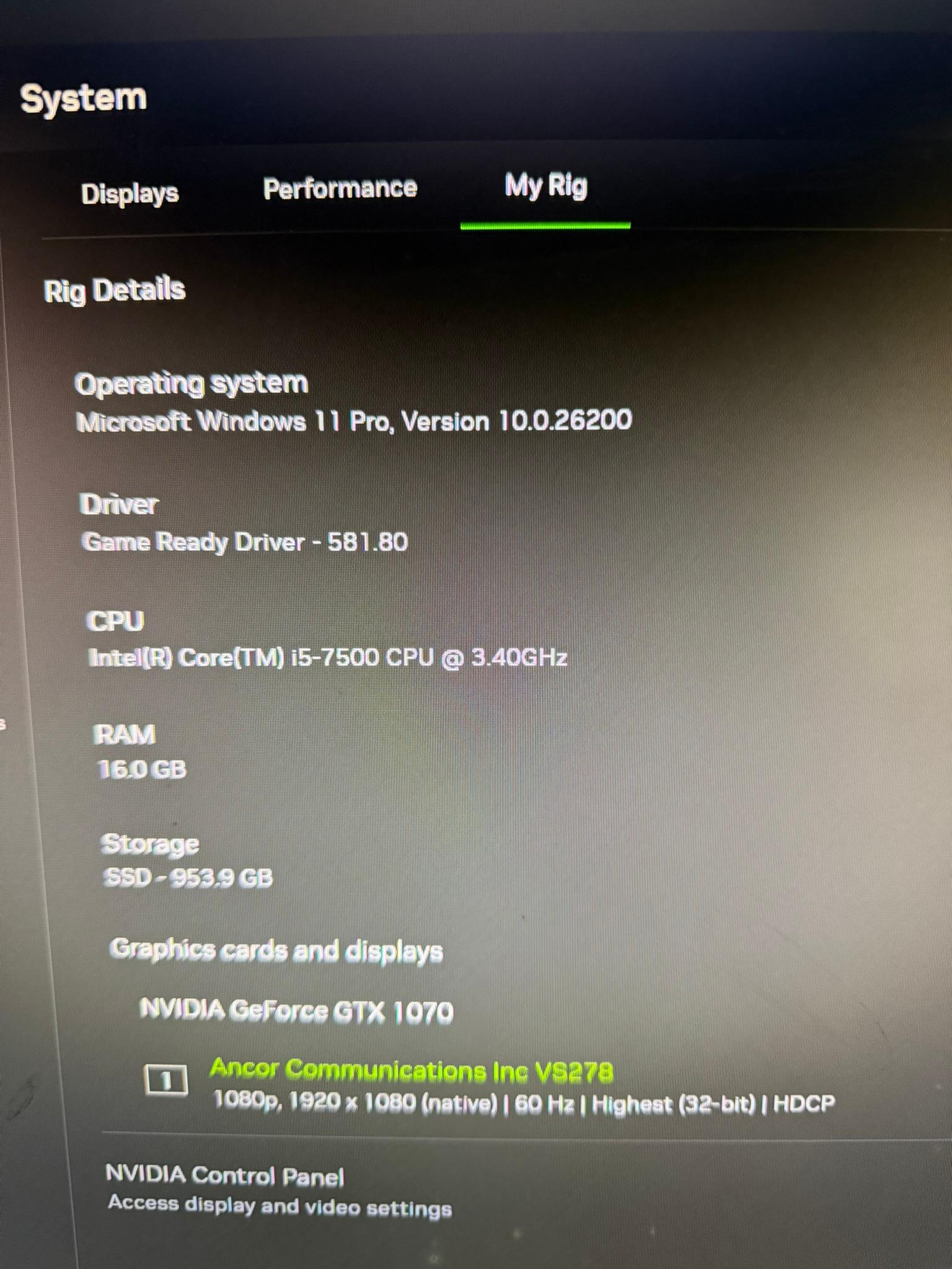 BUDGET BOSS | GTX 1070 | Intel i5 7500 | 1TB NVMe | Wifi